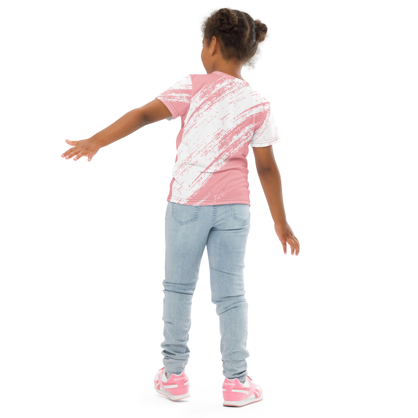 Kids crew neck t-shirt tie dye