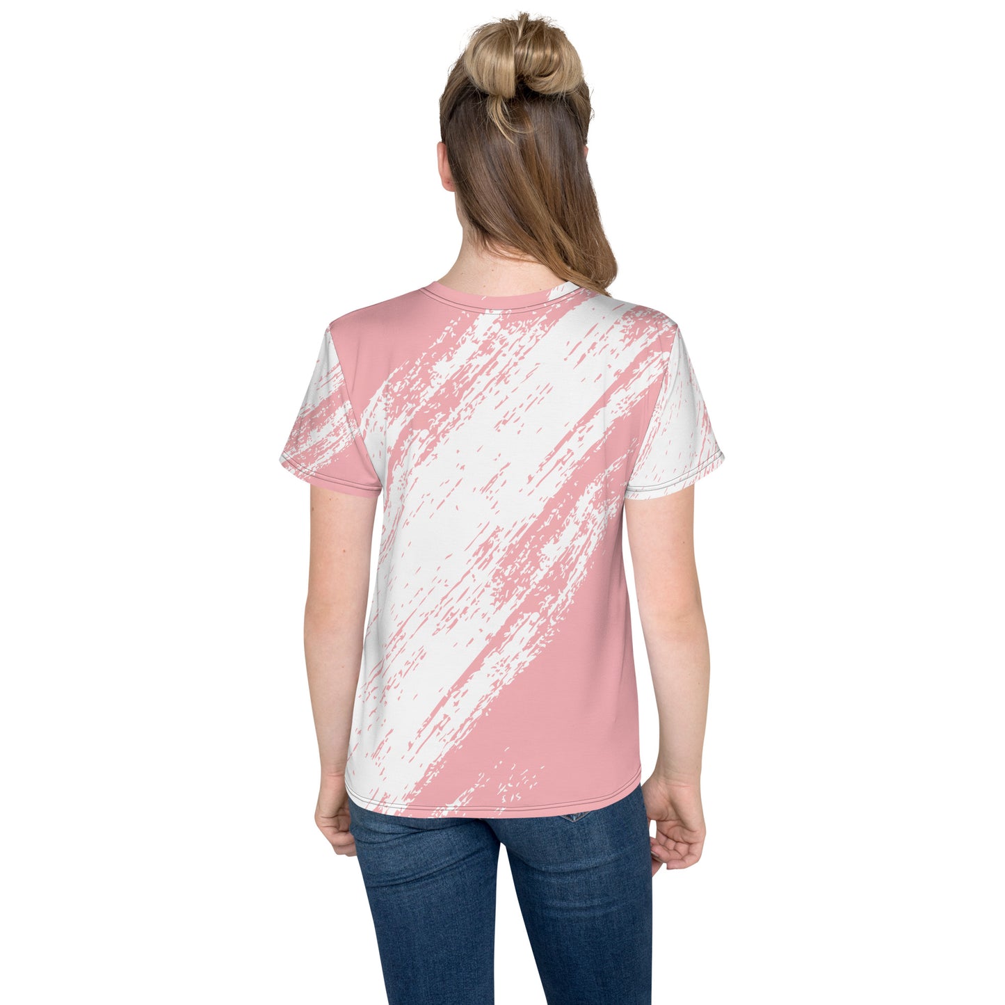 Youth crew neck t-shirt with logo