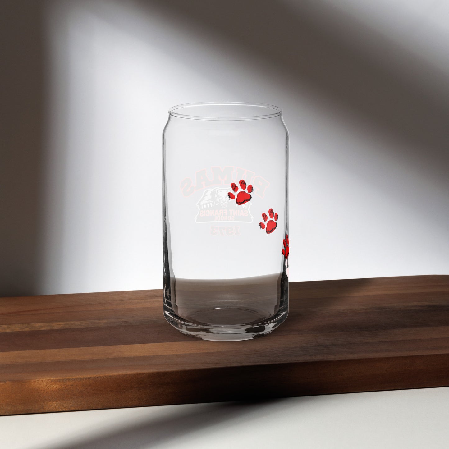 Can-shaped glass