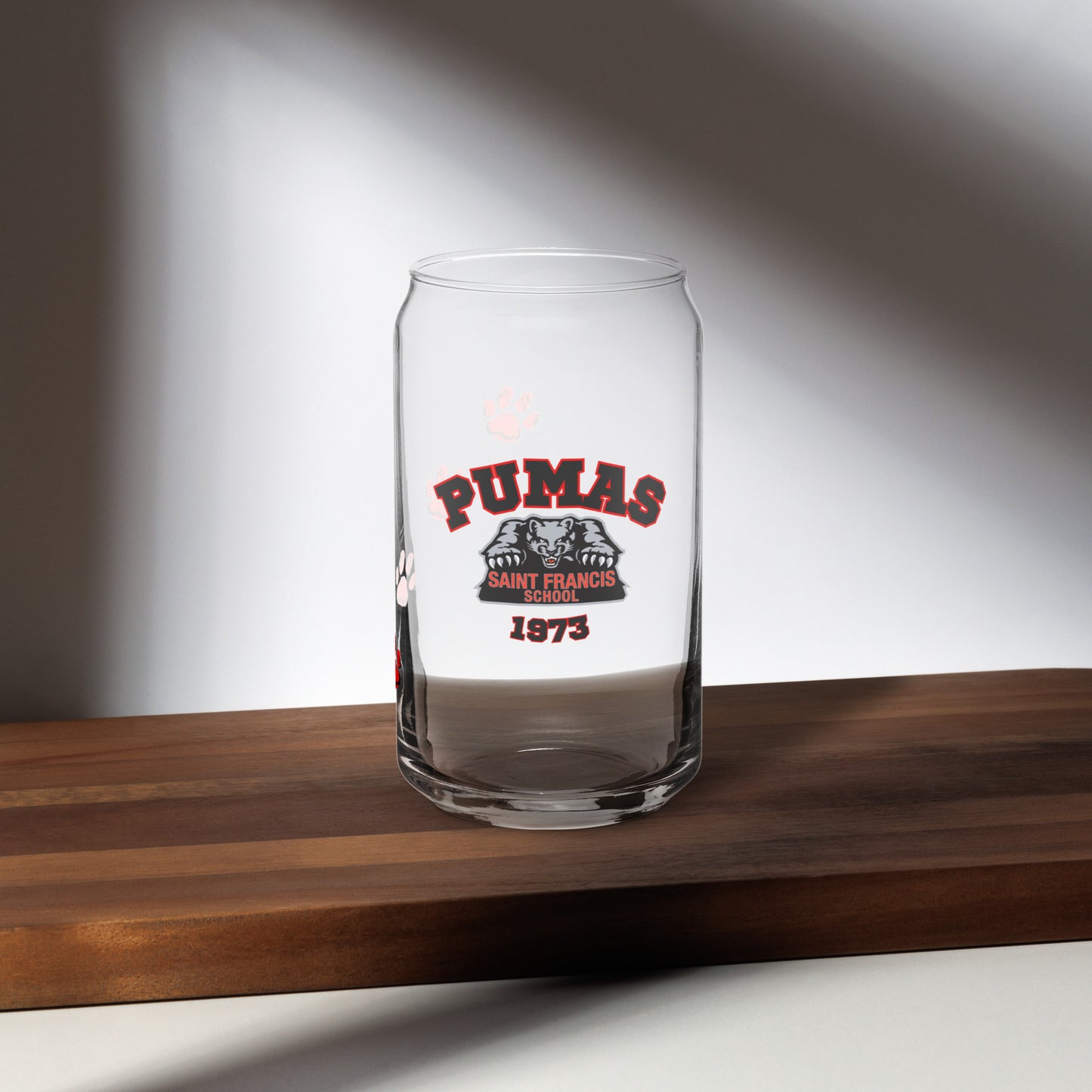 Can-shaped glass