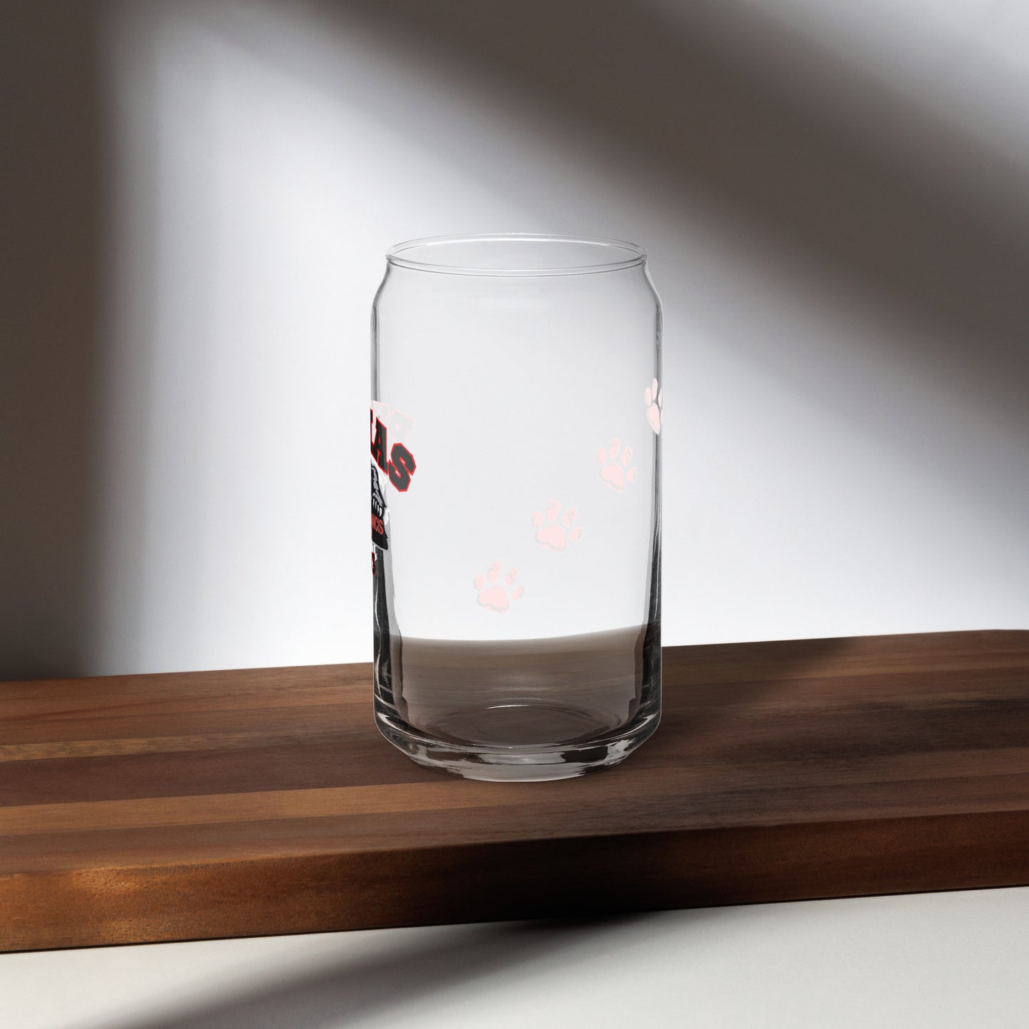 Can-shaped glass