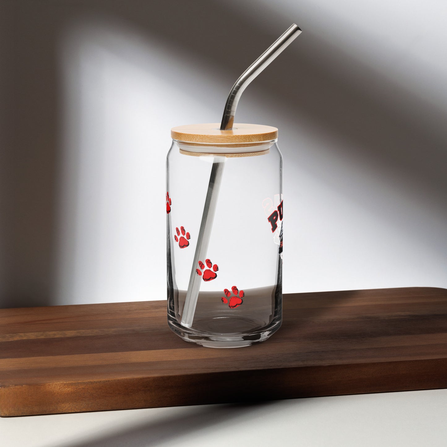 Can-shaped glass