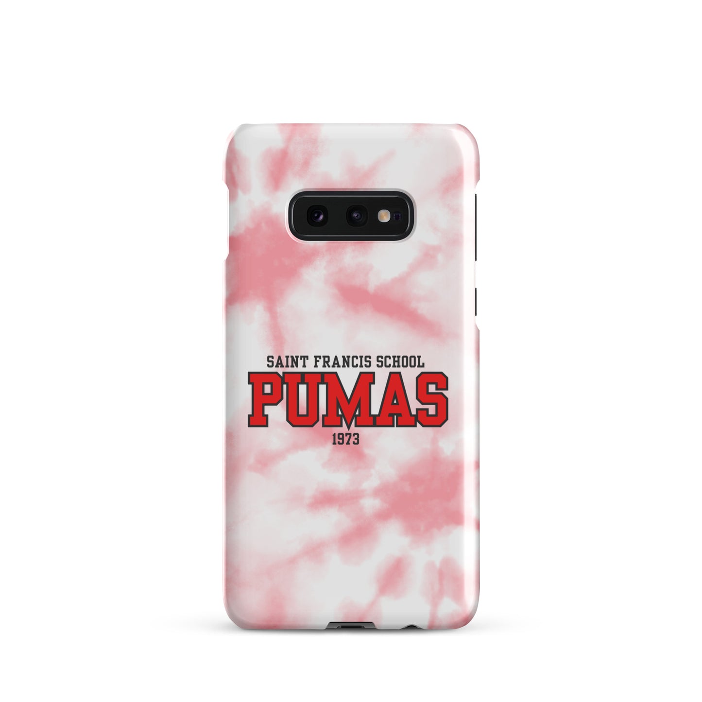 Snap case for Samsung® tie dye with logo