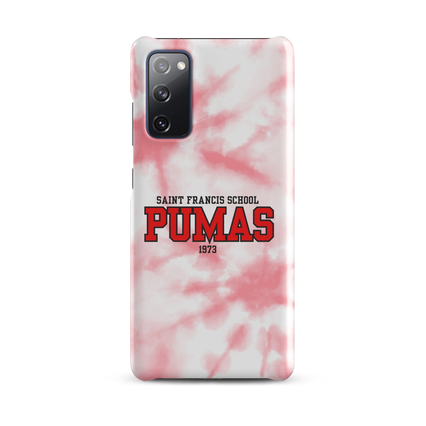 Snap case for Samsung® tie dye with logo