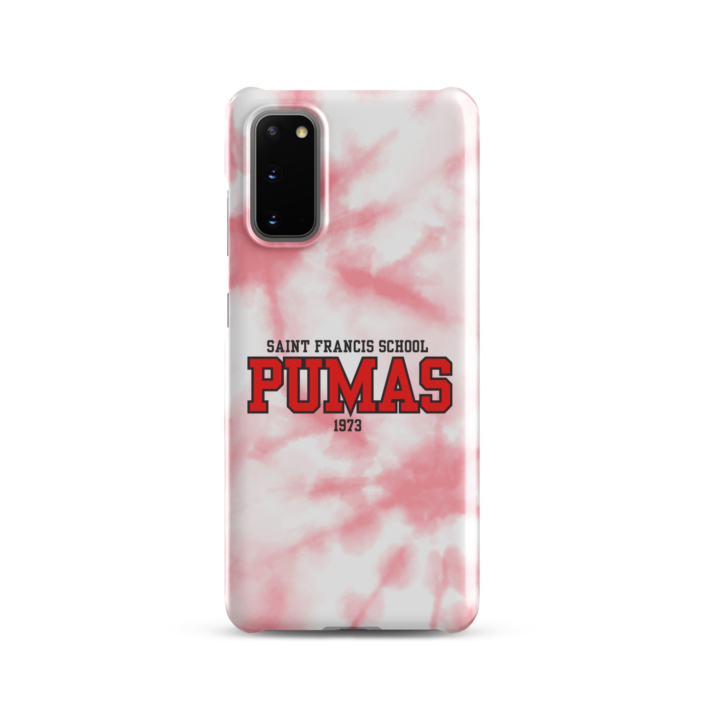 Snap case for Samsung® tie dye with logo