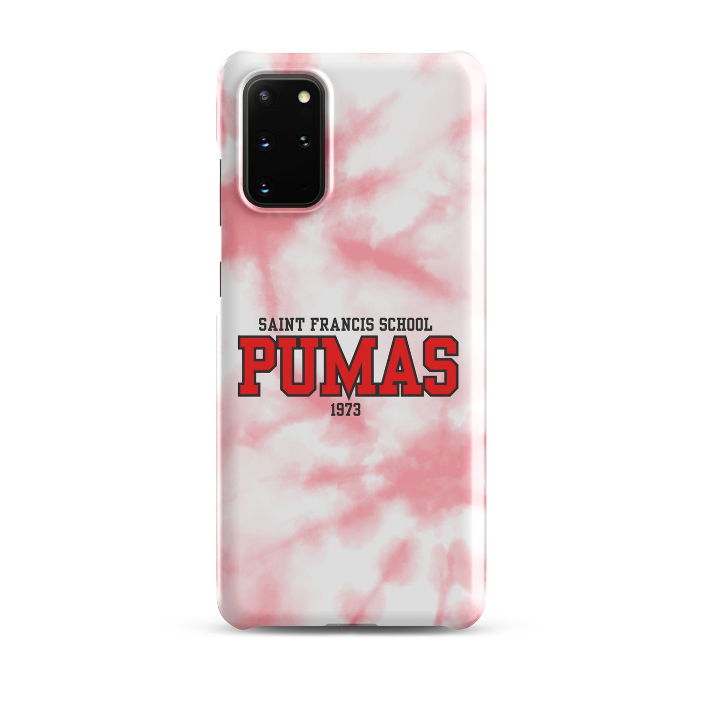 Snap case for Samsung® tie dye with logo