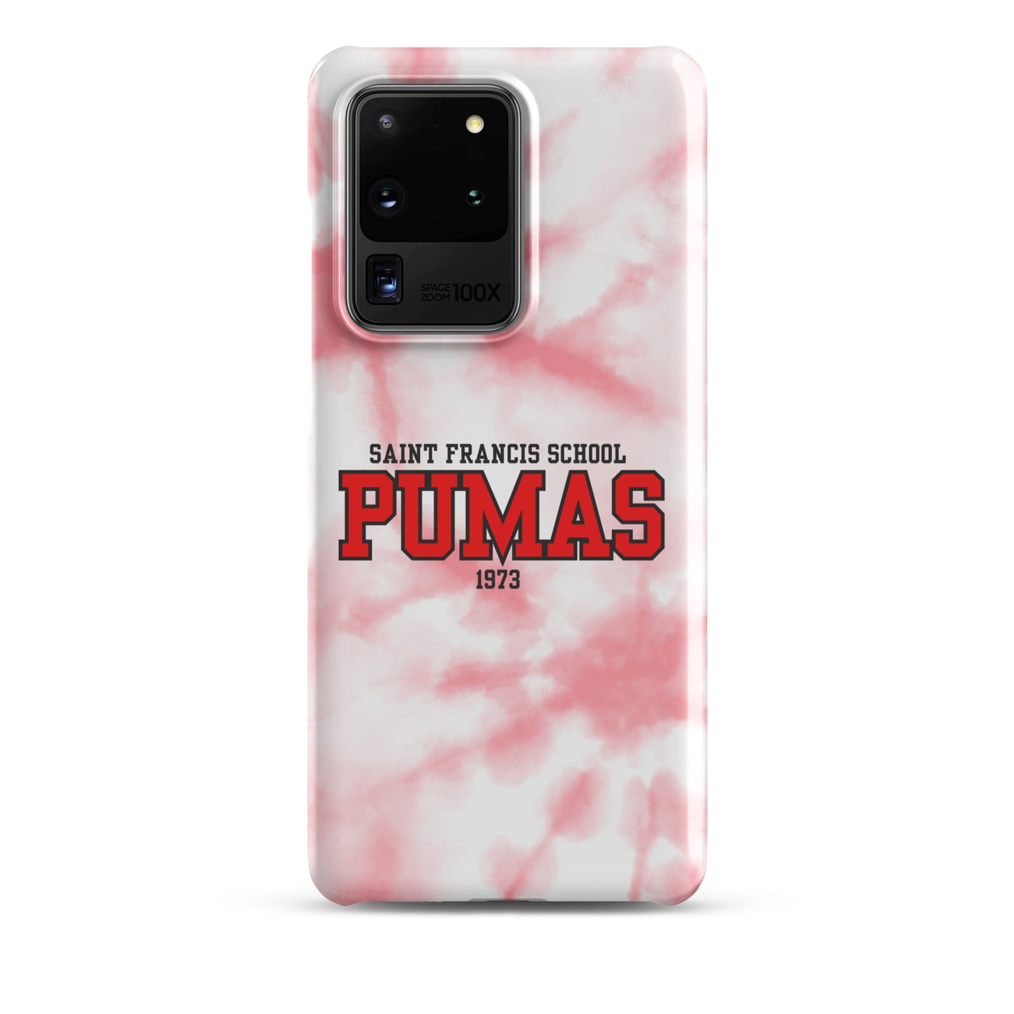 Snap case for Samsung® tie dye with logo