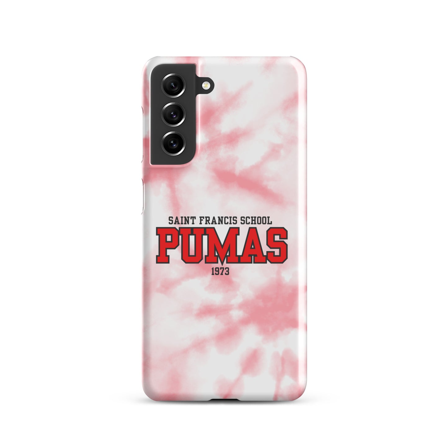 Snap case for Samsung® tie dye with logo