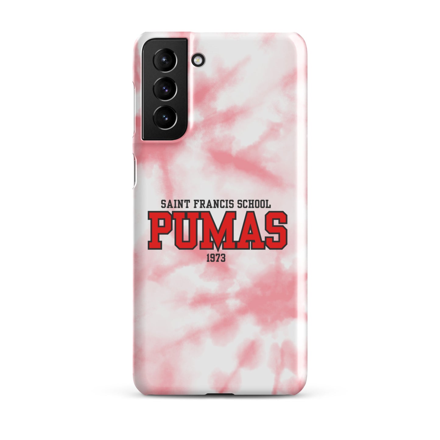 Snap case for Samsung® tie dye with logo