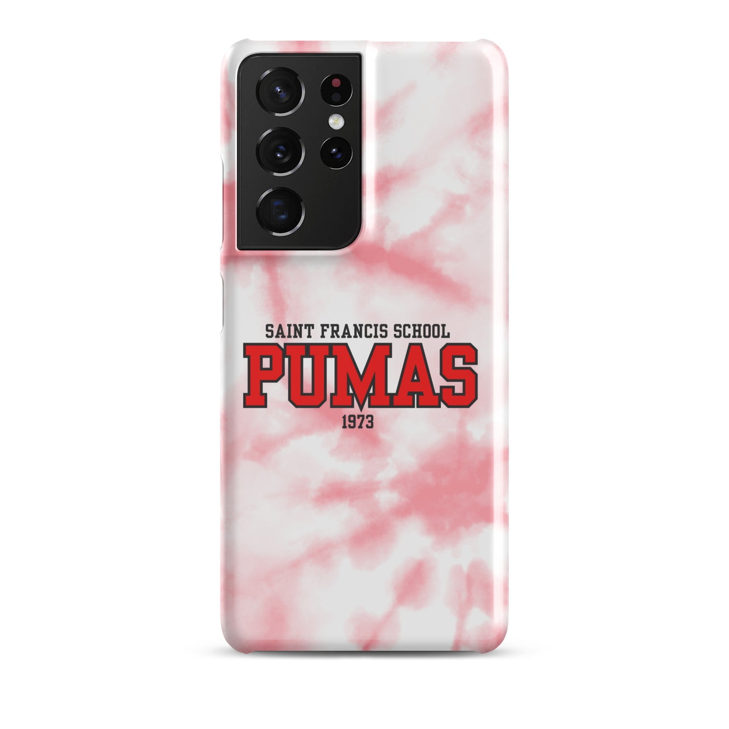 Snap case for Samsung® tie dye with logo
