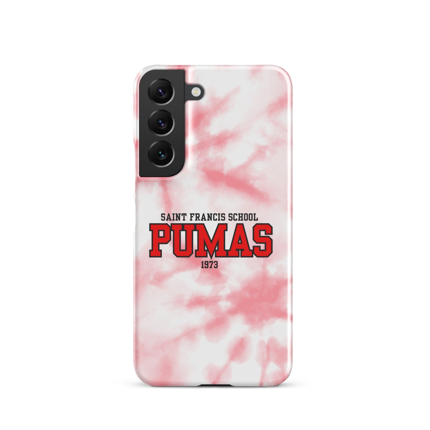 Snap case for Samsung® tie dye with logo