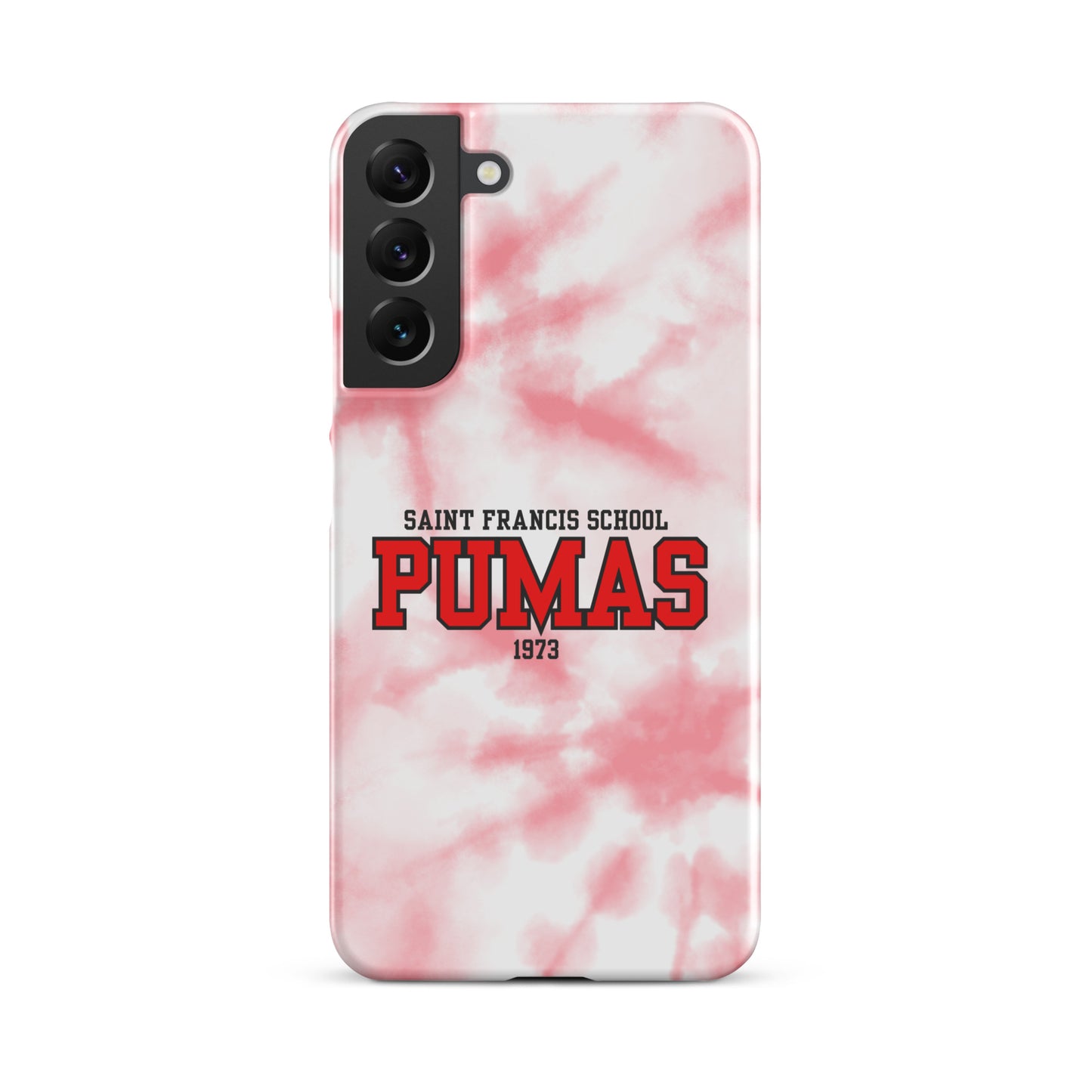 Snap case for Samsung® tie dye with logo