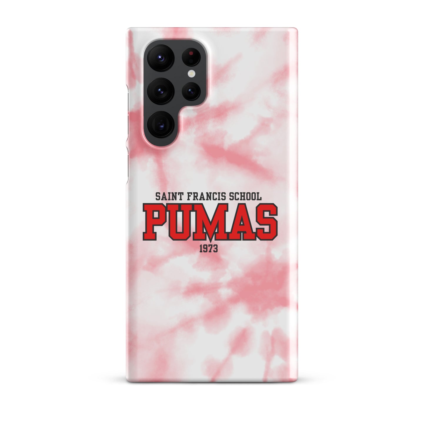 Snap case for Samsung® tie dye with logo