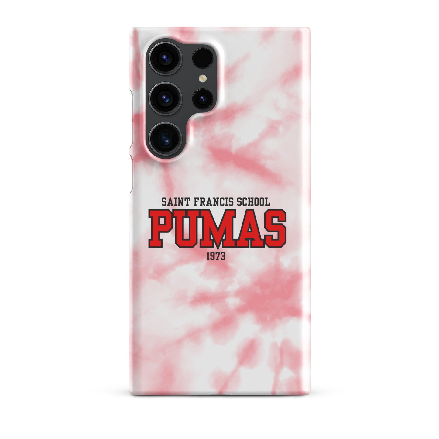 Snap case for Samsung® tie dye with logo