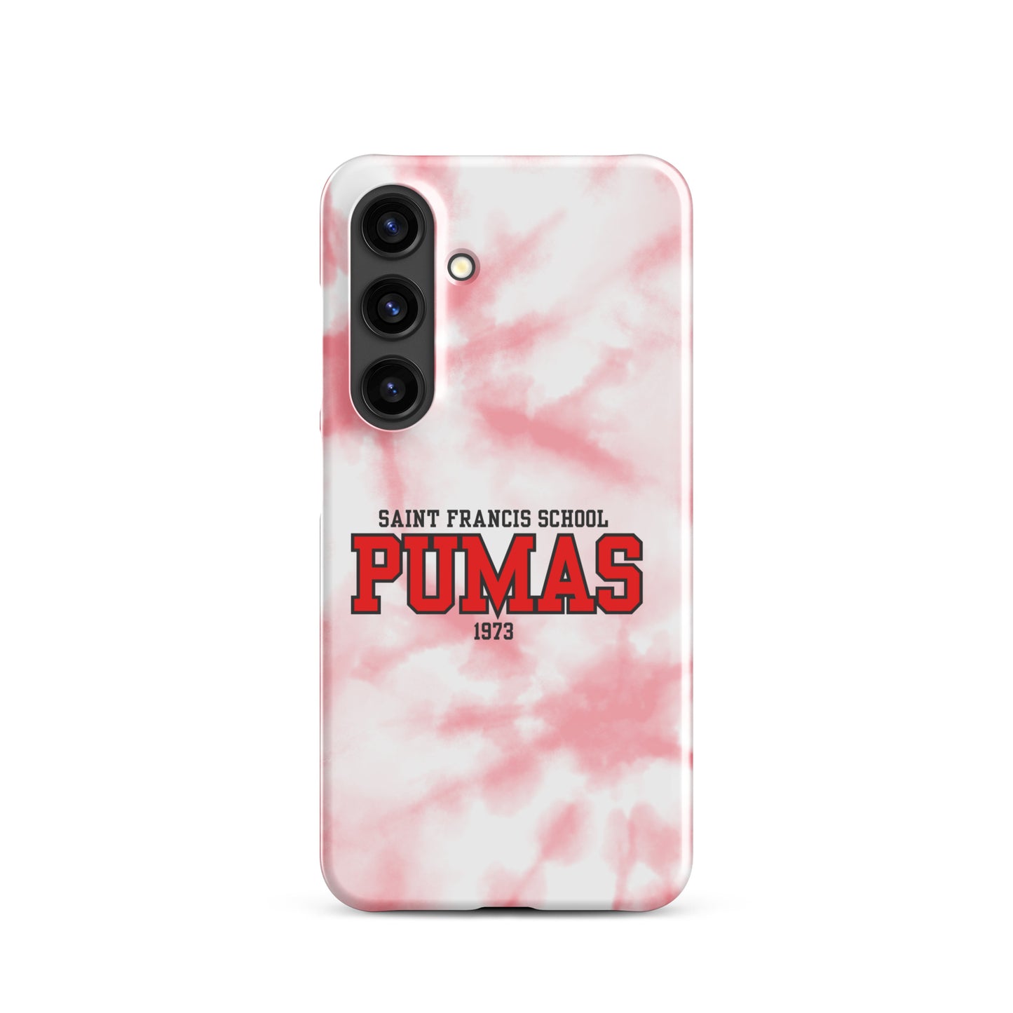 Snap case for Samsung® tie dye with logo