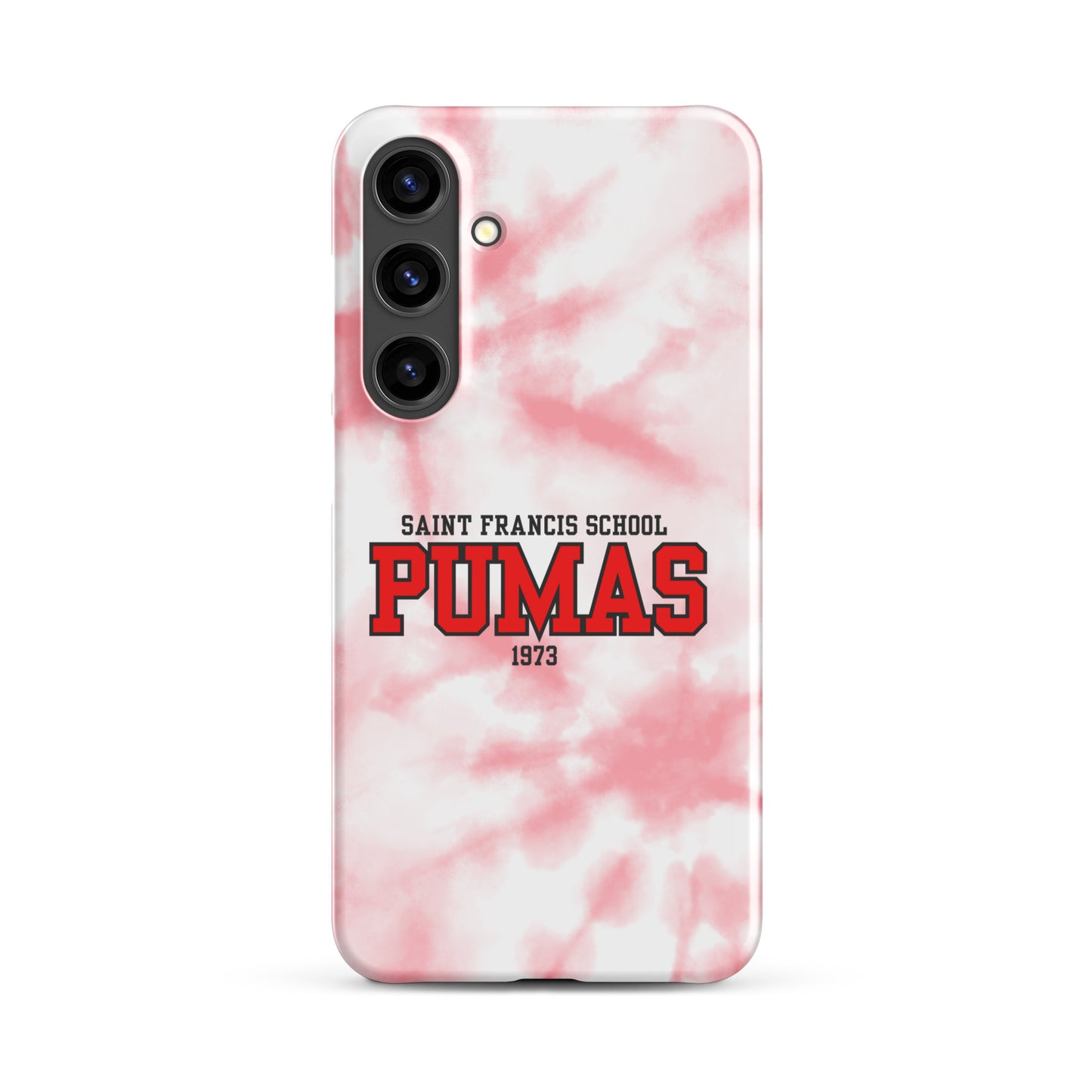Snap case for Samsung® tie dye with logo