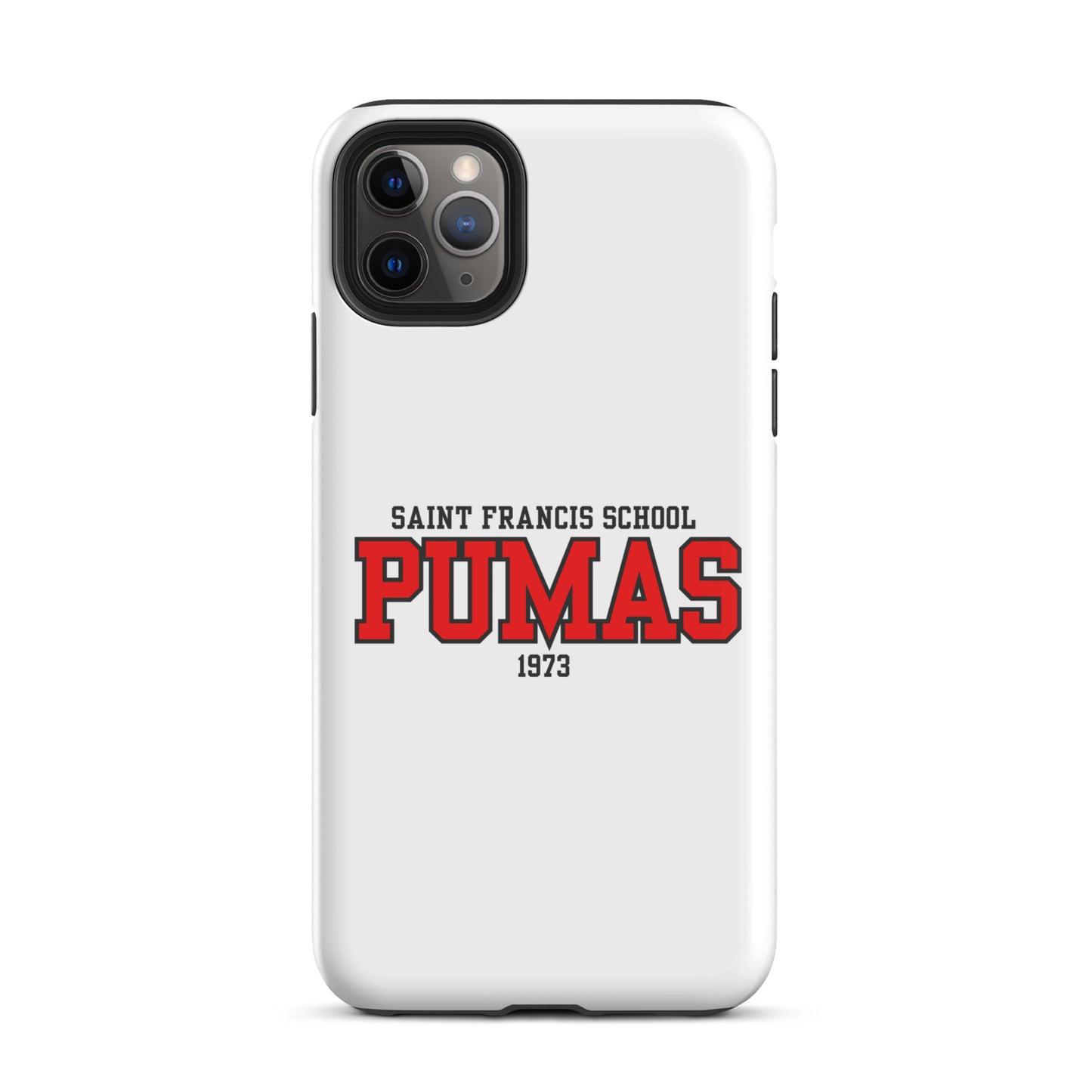 Tough Case for iPhone® with red logo
