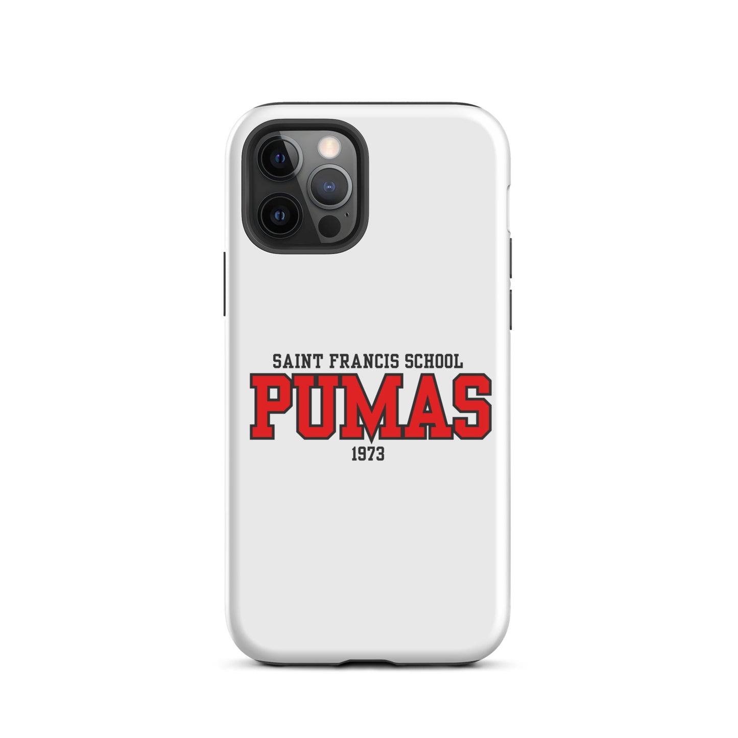 Tough Case for iPhone® with red logo