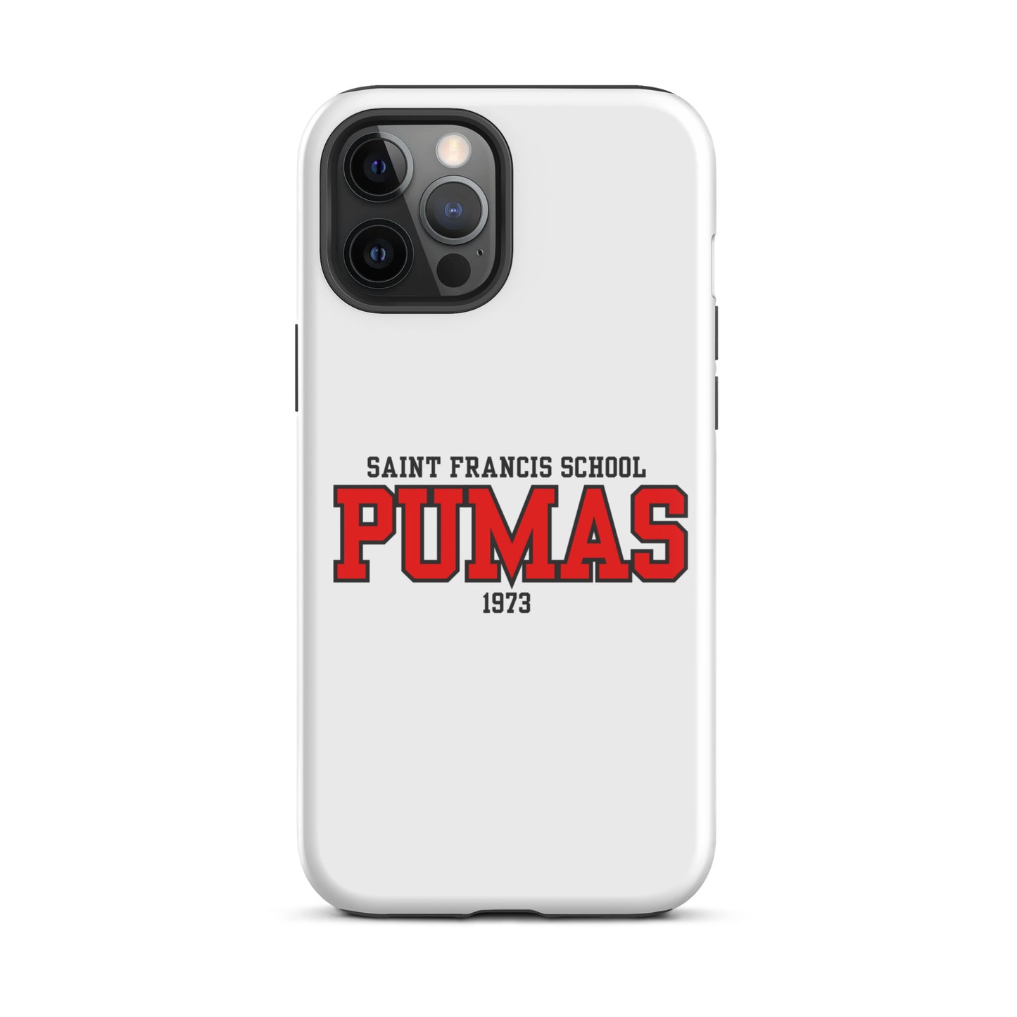 Tough Case for iPhone® with red logo
