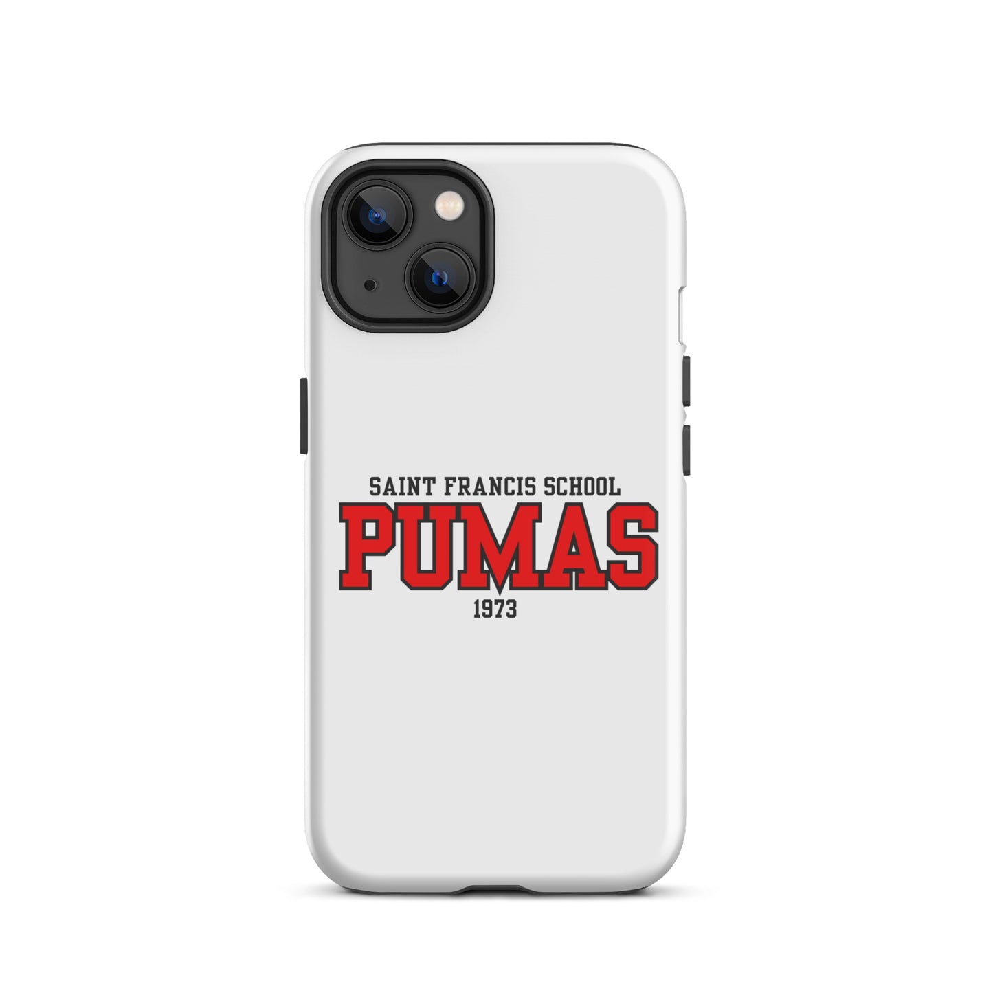 Tough Case for iPhone® with red logo