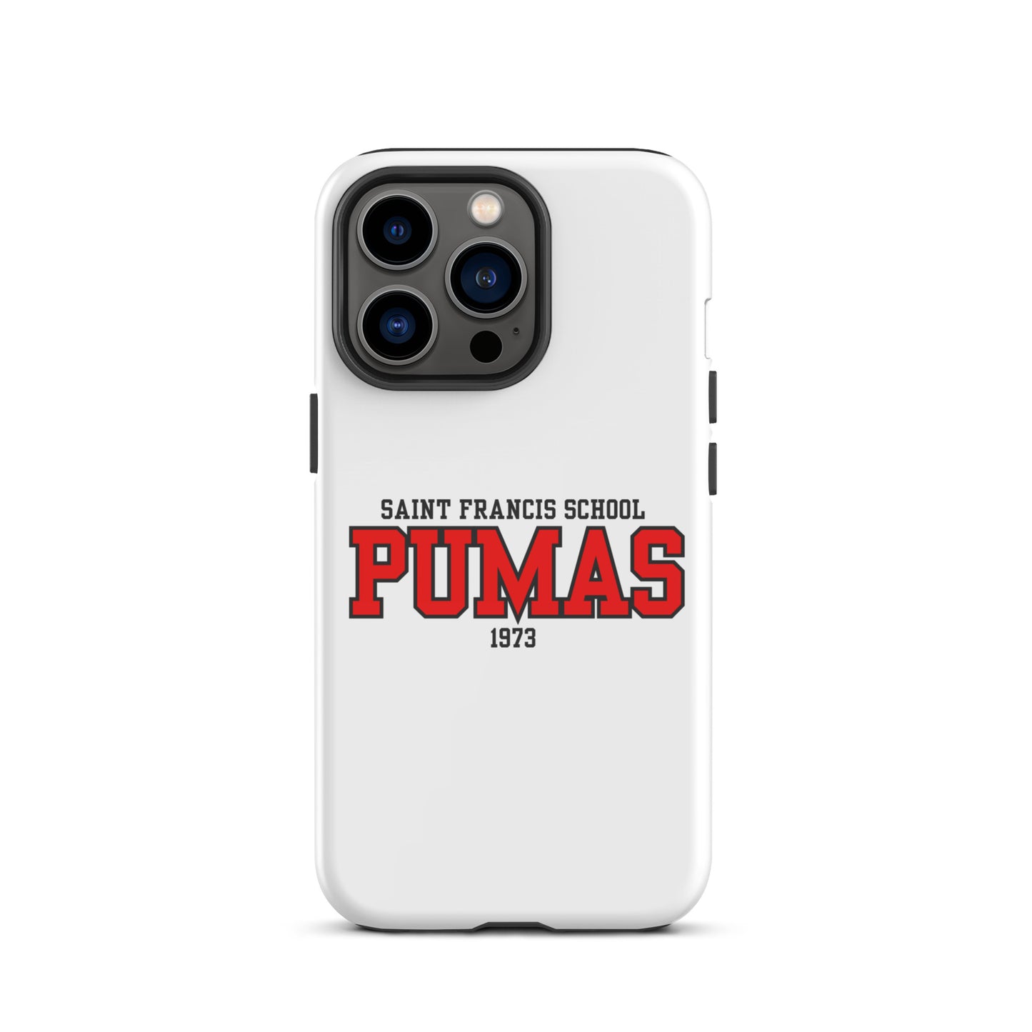 Tough Case for iPhone® with red logo