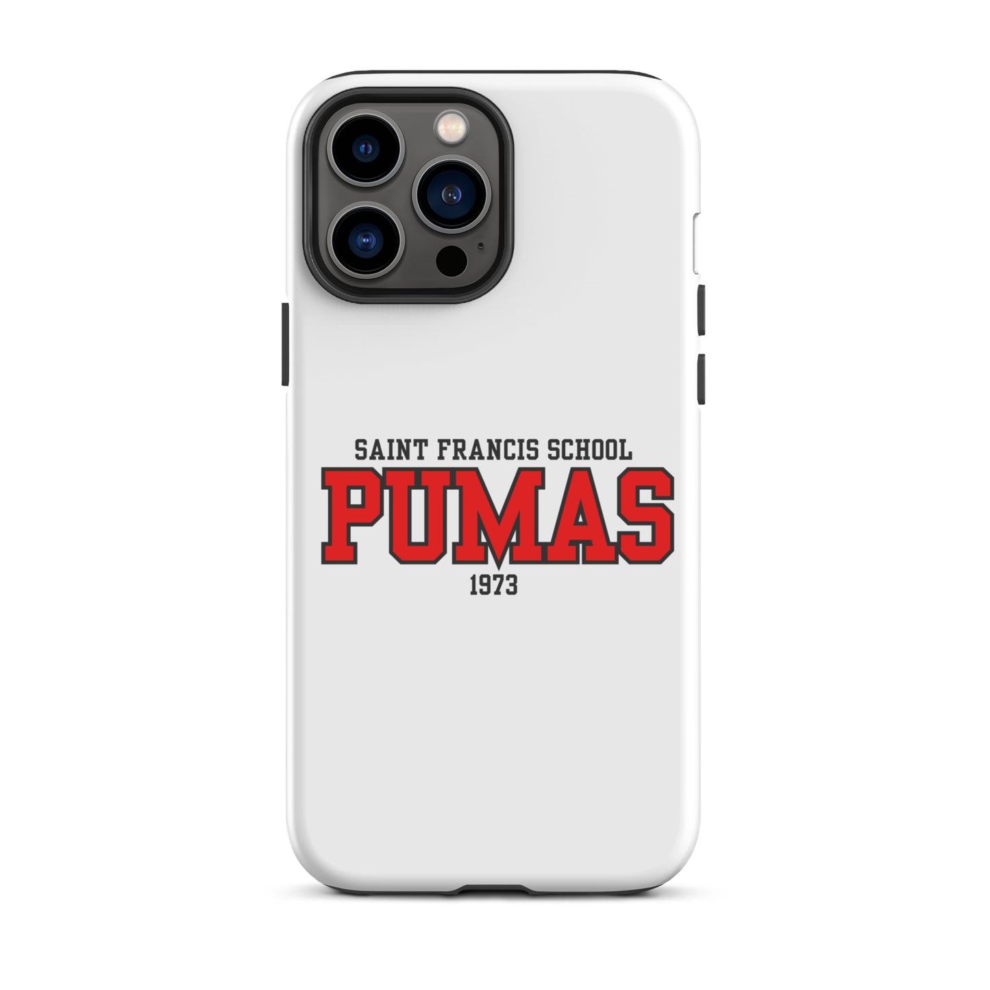 Tough Case for iPhone® with red logo