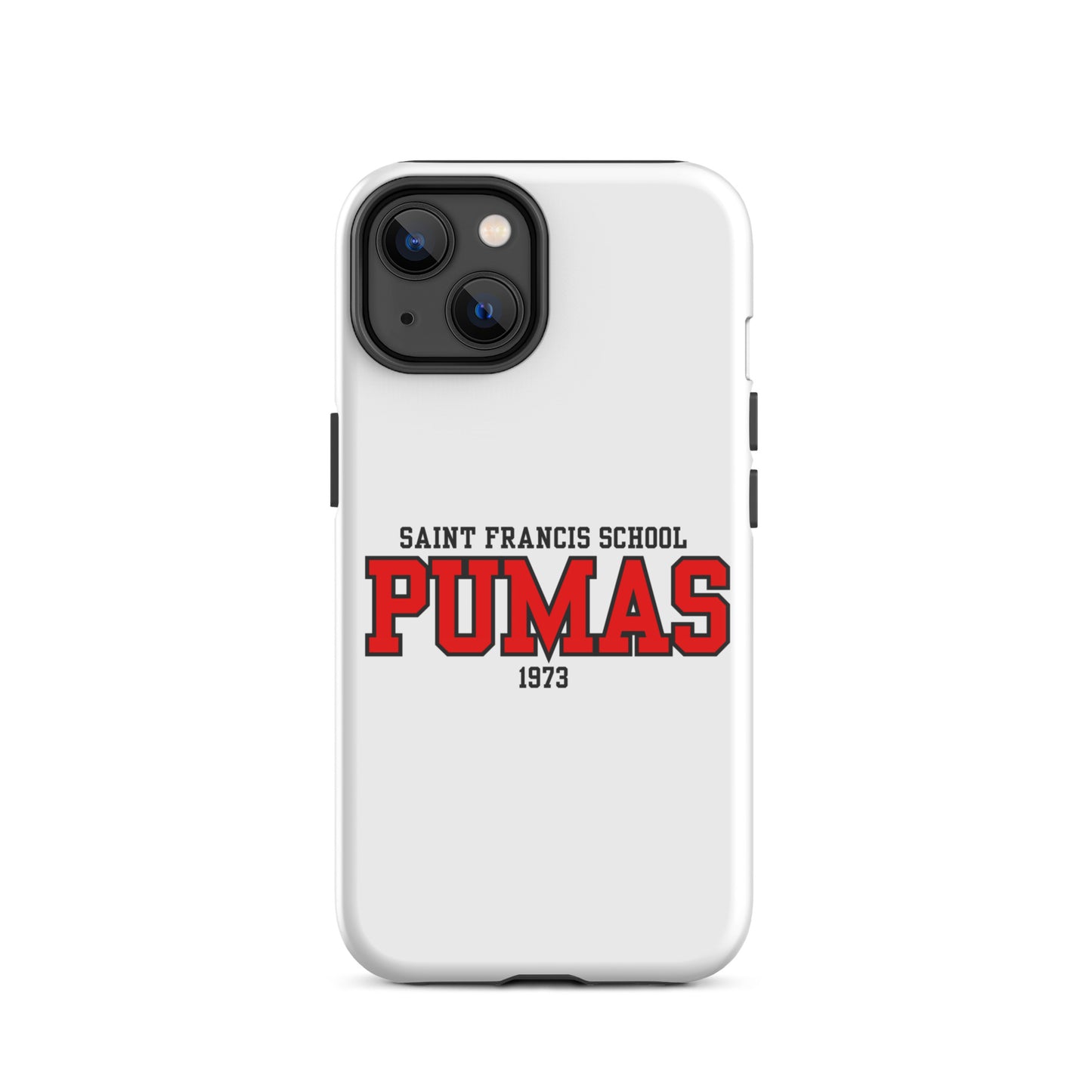 Tough Case for iPhone® with red logo