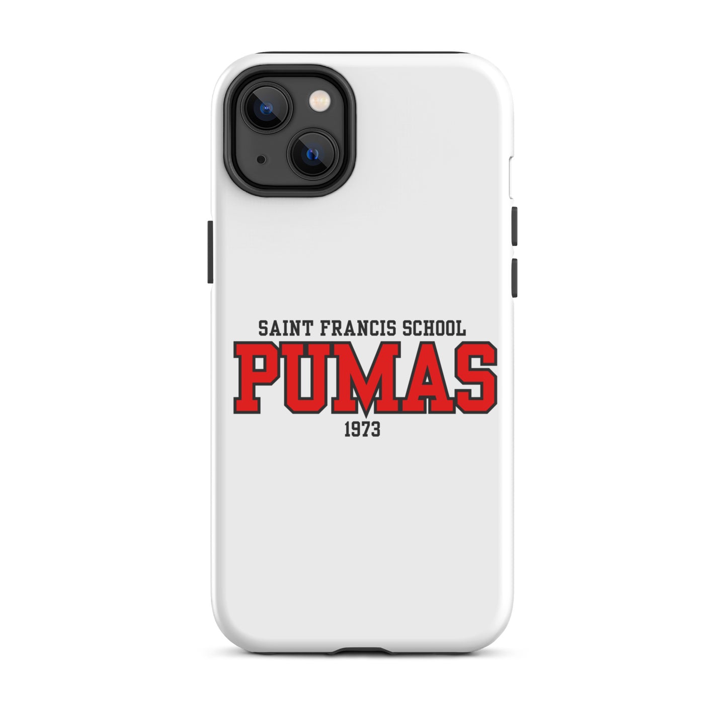 Tough Case for iPhone® with red logo