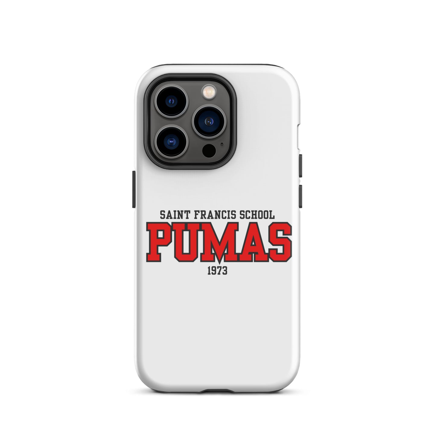 Tough Case for iPhone® with red logo