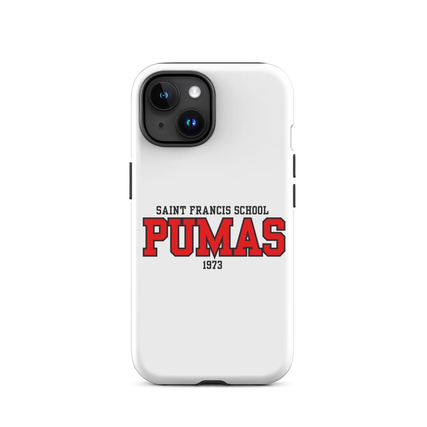 Tough Case for iPhone® with red logo