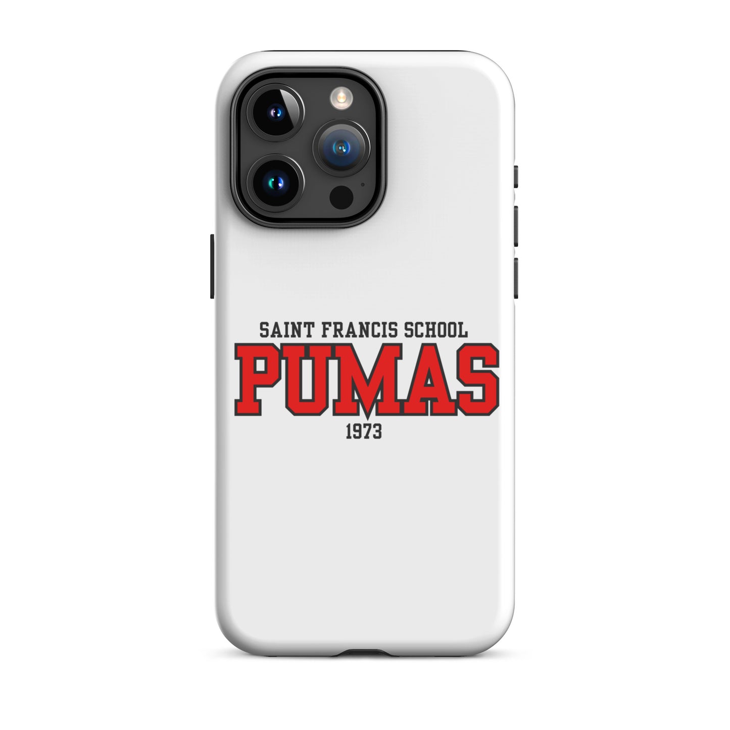 Tough Case for iPhone® with red logo