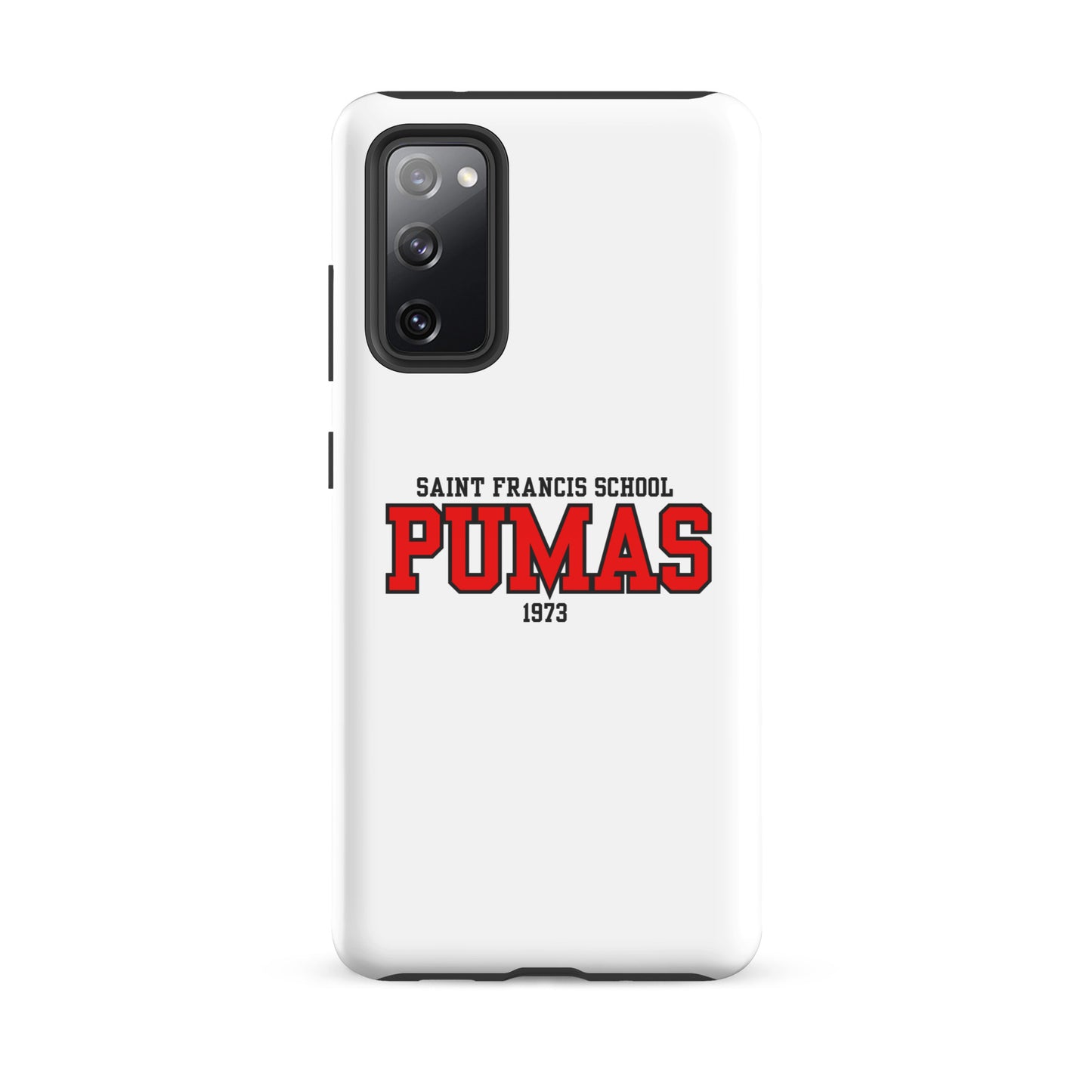 Tough case for Samsung® with red Puma logo