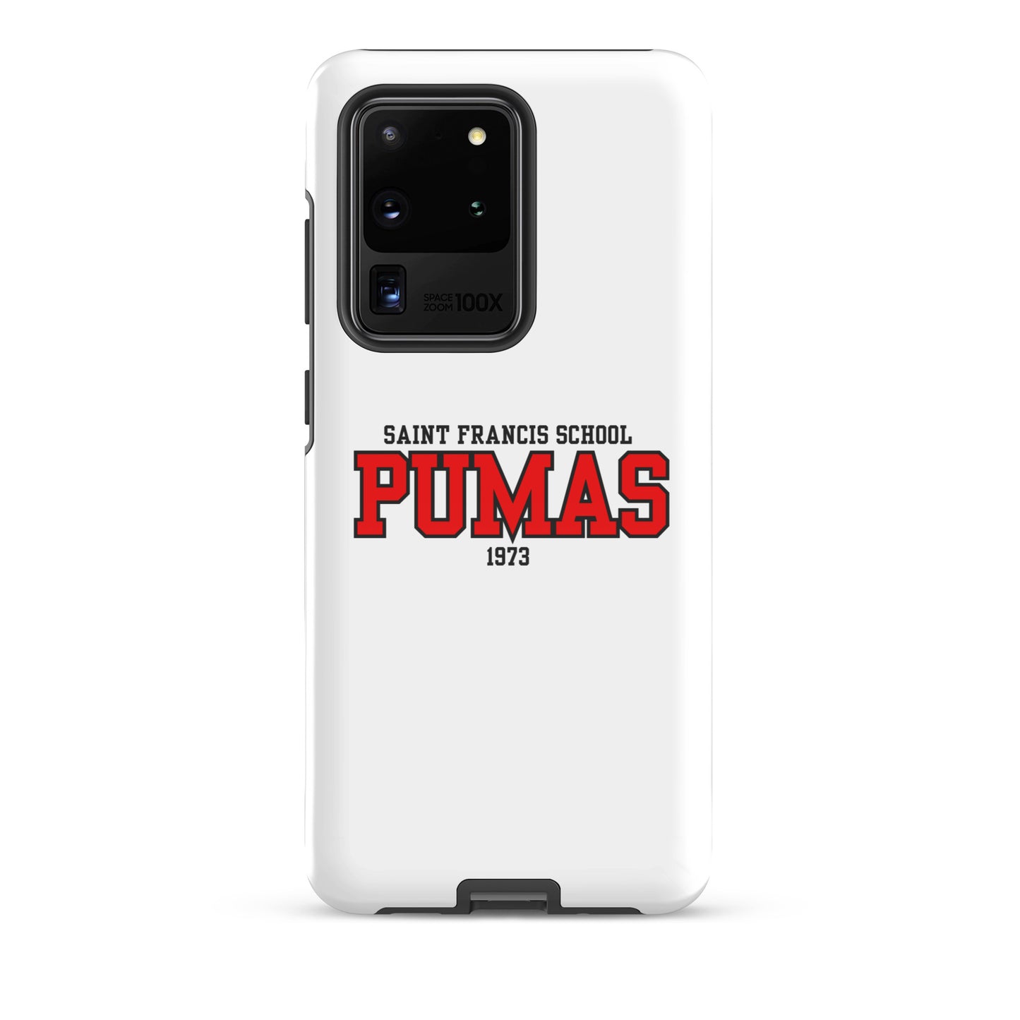Tough case for Samsung® with red Puma logo