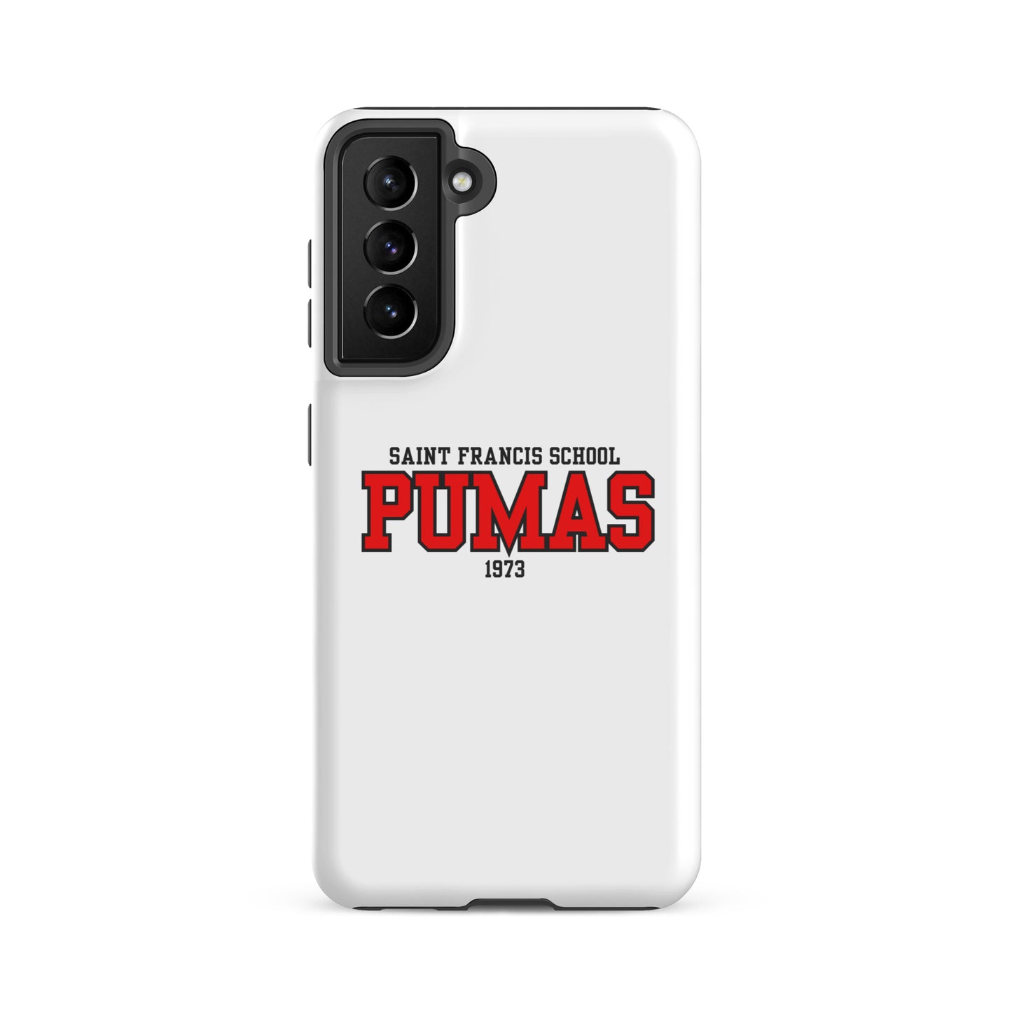Tough case for Samsung® with red Puma logo