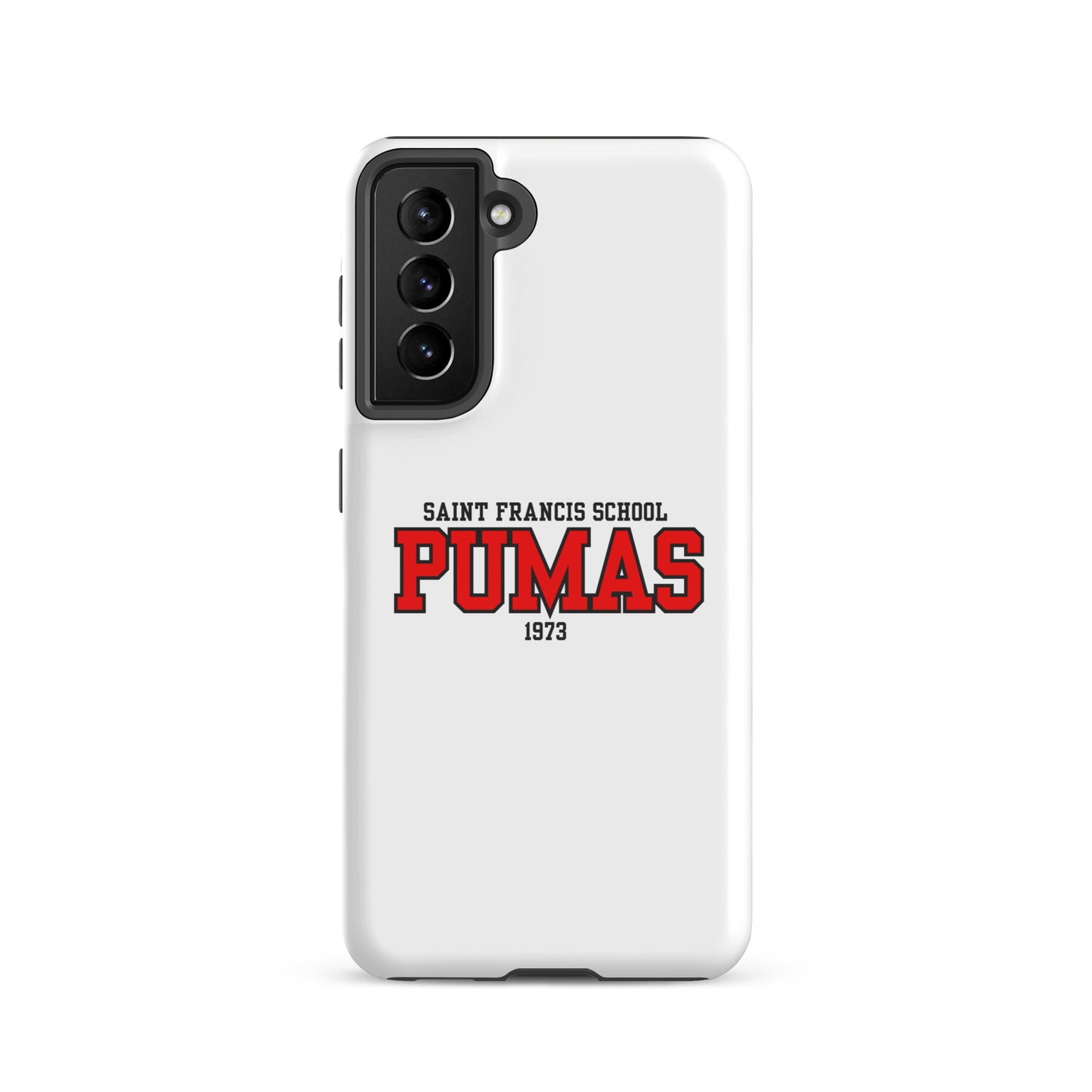 Tough case for Samsung® with red Puma logo