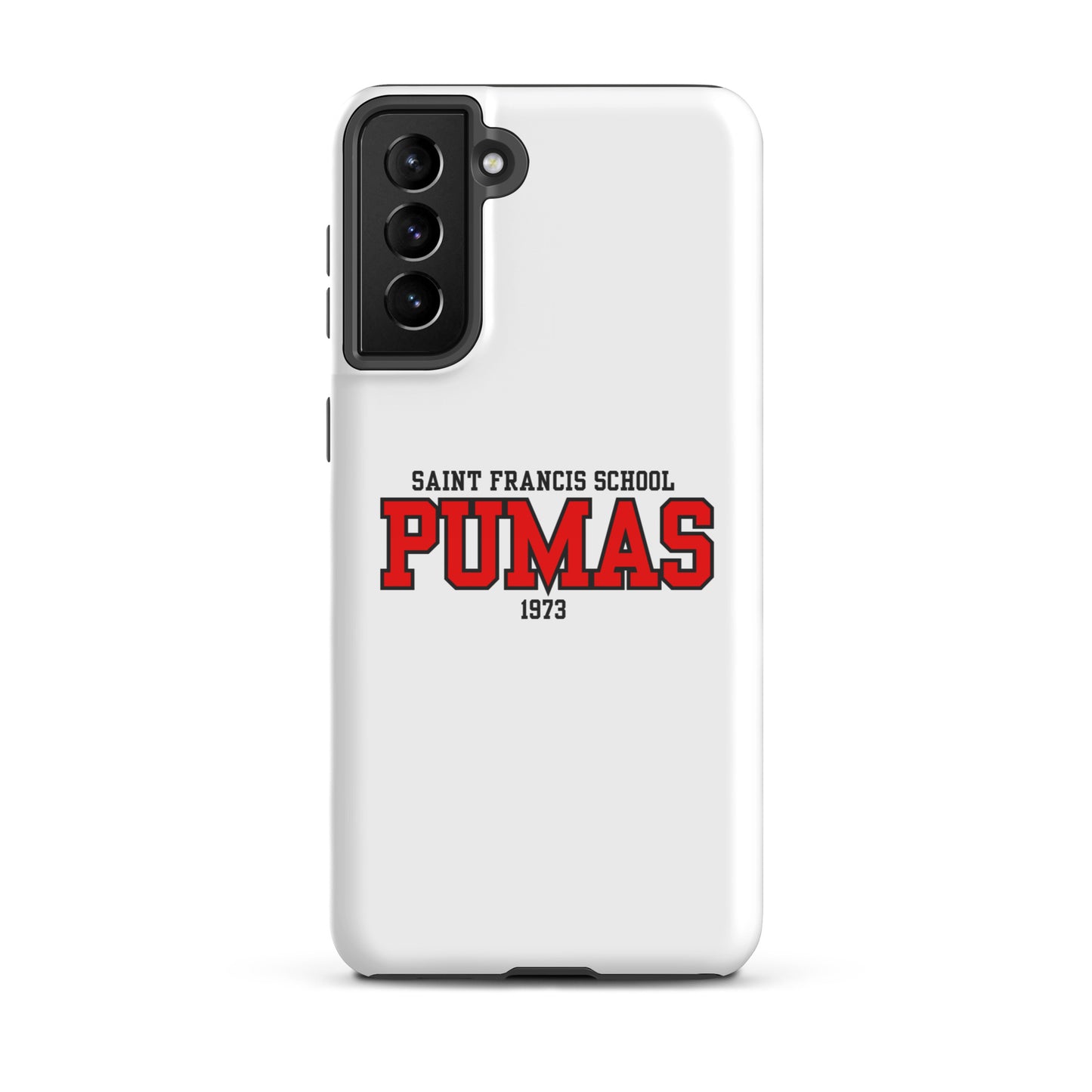 Tough case for Samsung® with red Puma logo