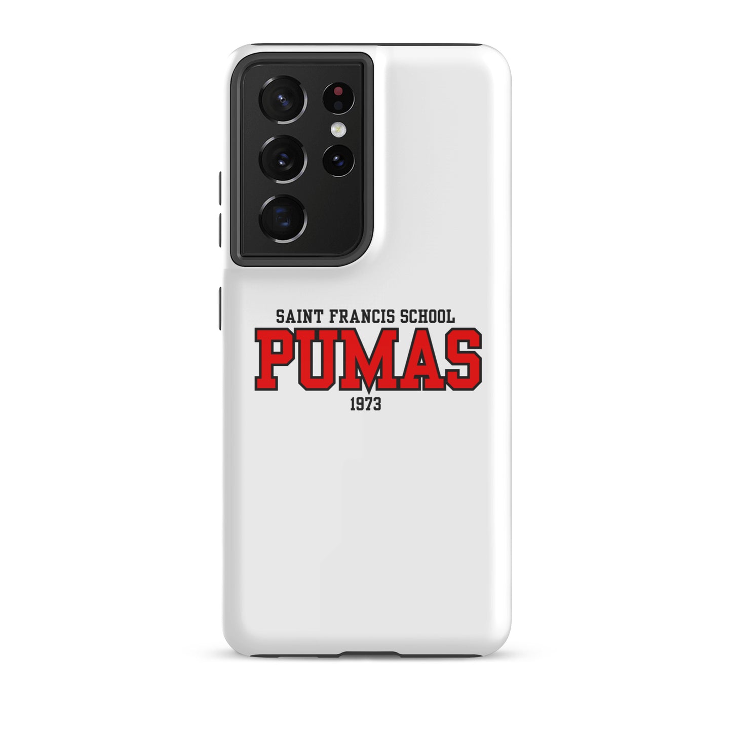 Tough case for Samsung® with red Puma logo