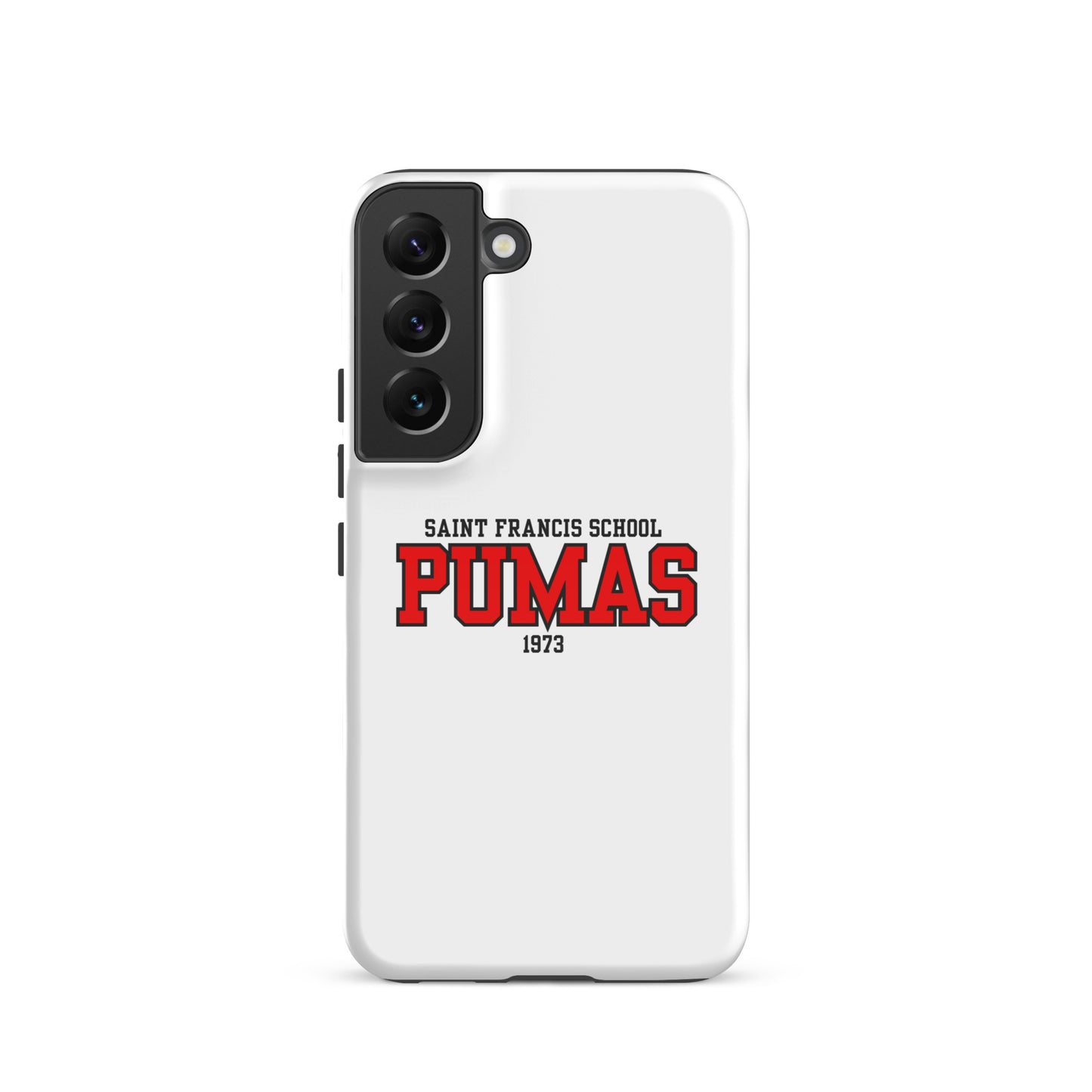 Tough case for Samsung® with red Puma logo