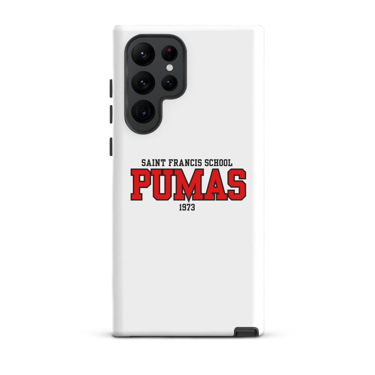Tough case for Samsung® with red Puma logo