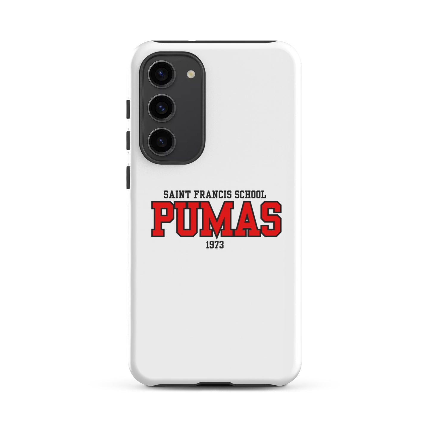 Tough case for Samsung® with red Puma logo