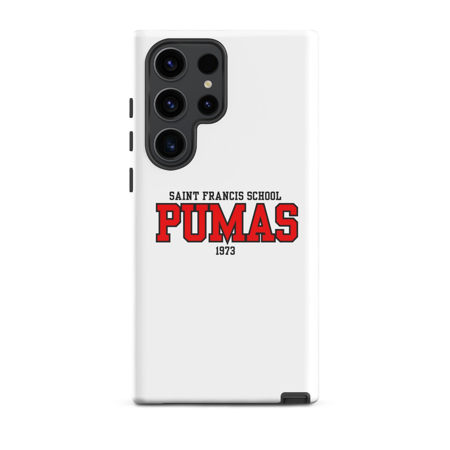 Tough case for Samsung® with red Puma logo