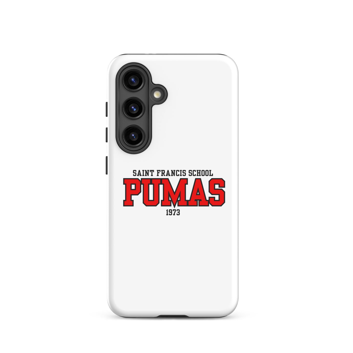Tough case for Samsung® with red Puma logo