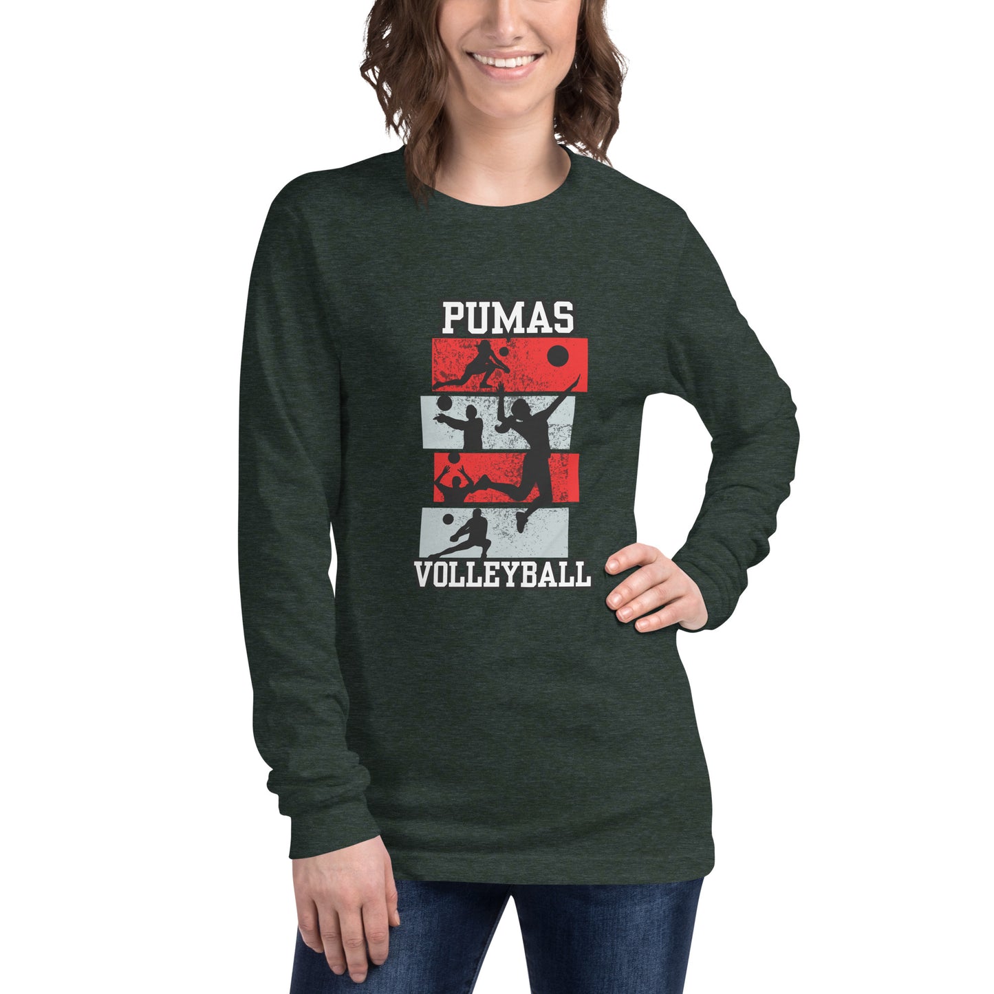 Unisex Long Sleeve Tee VOLLEYBALL