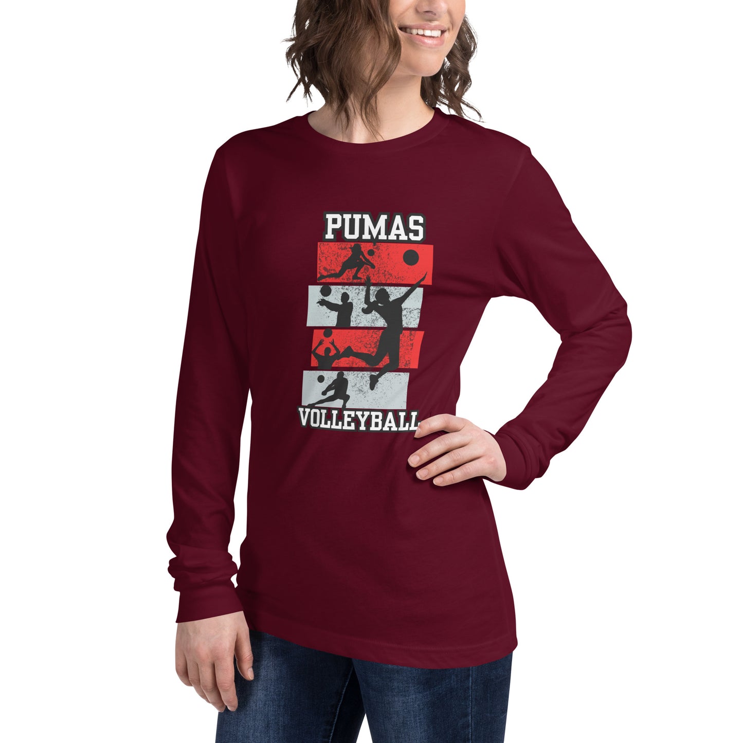 Unisex Long Sleeve Tee VOLLEYBALL
