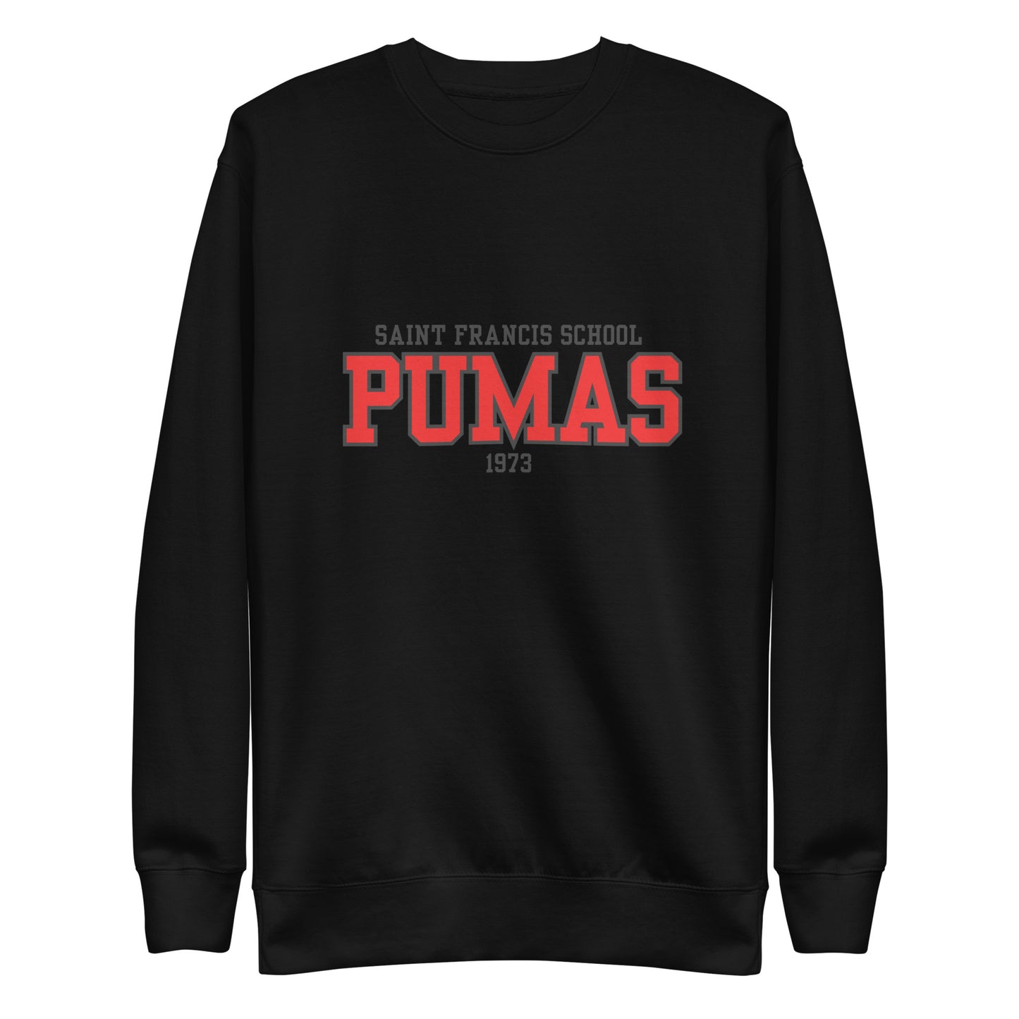 Unisex Premium Sweatshirt with Puma's red logo