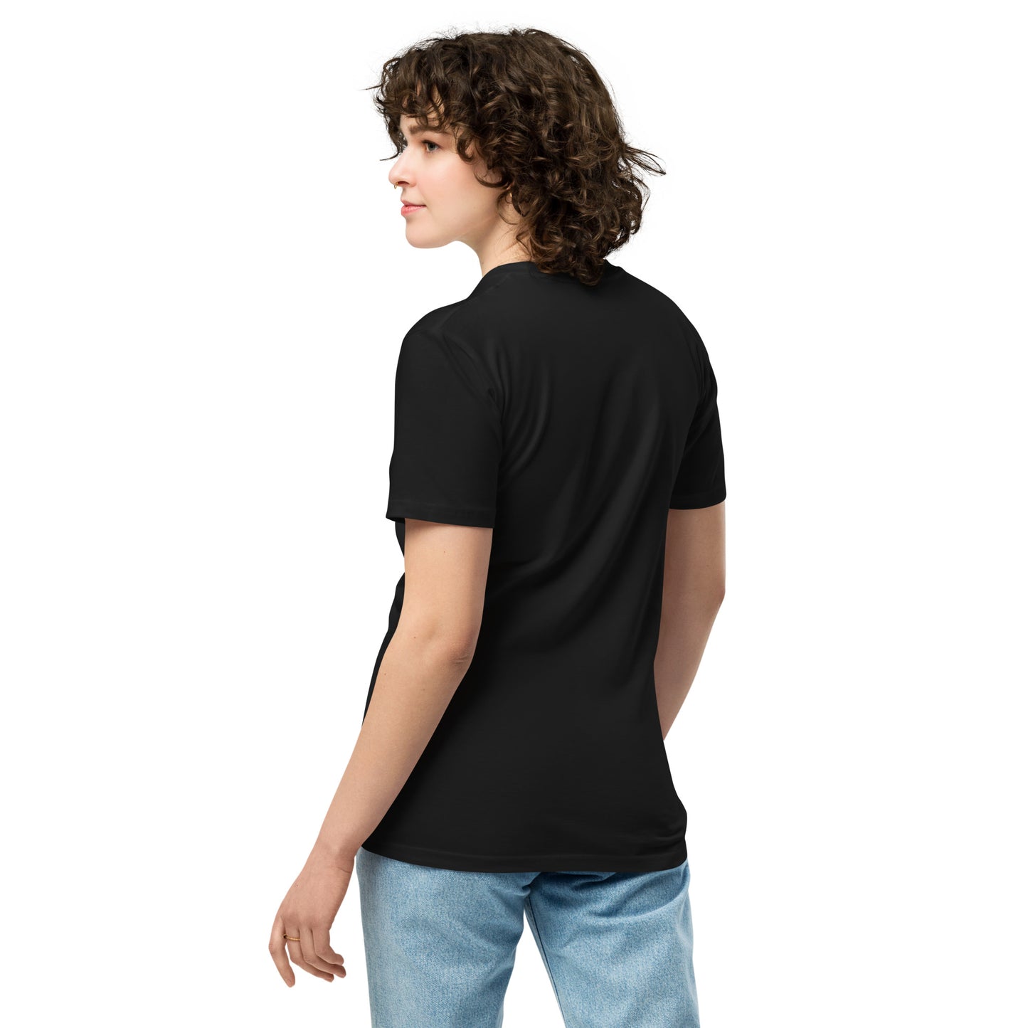Unisex premium t-shirt FUTIRISTIC LOGO