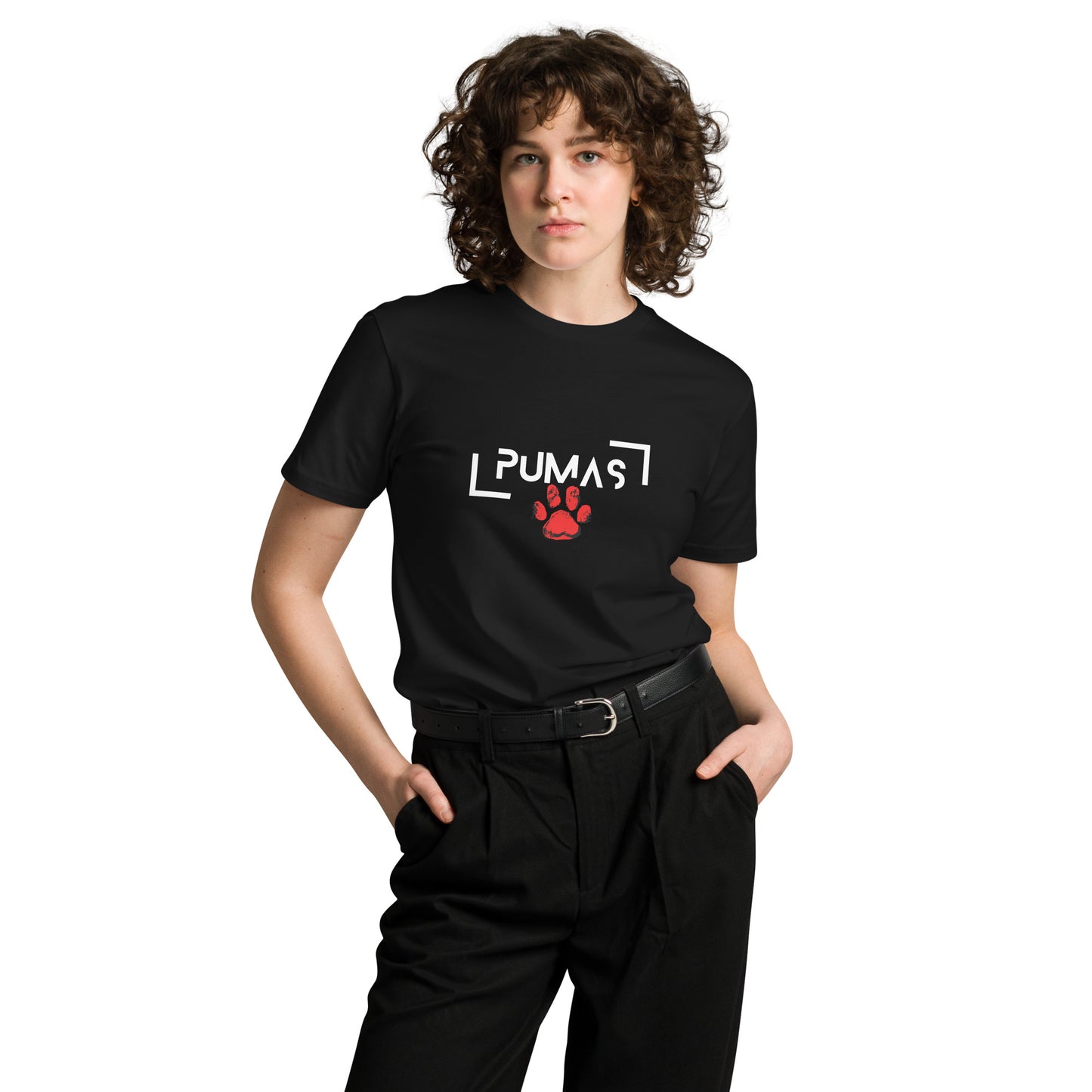 Unisex premium t-shirt FUTIRISTIC LOGO