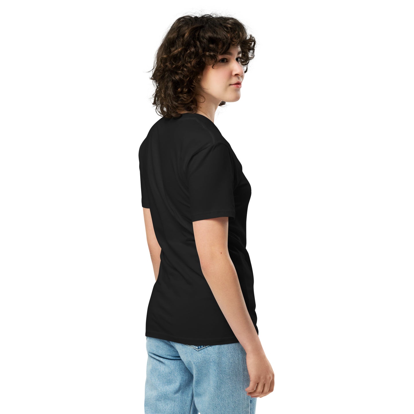 Unisex premium t-shirt FUTIRISTIC LOGO