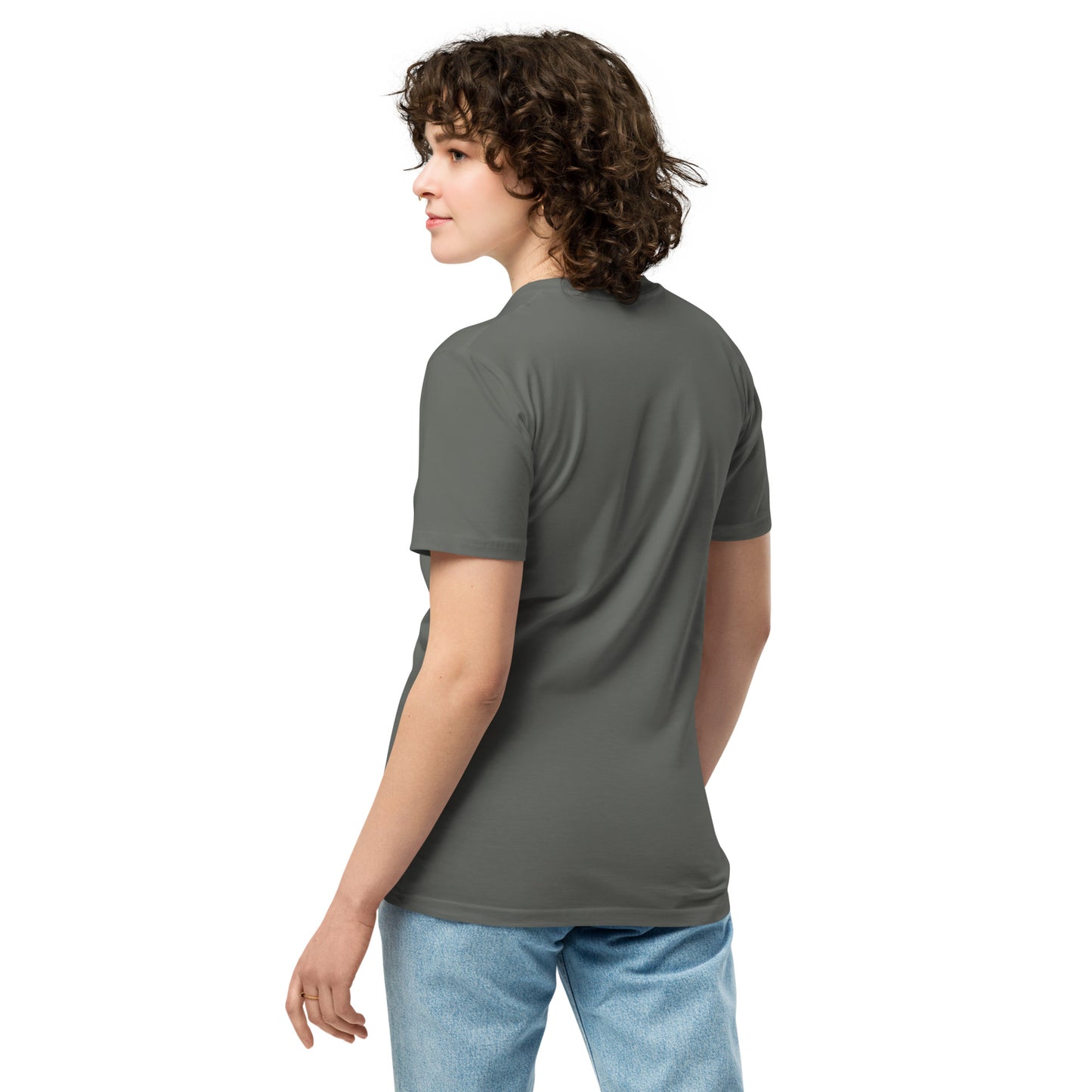 Unisex premium t-shirt FUTIRISTIC LOGO