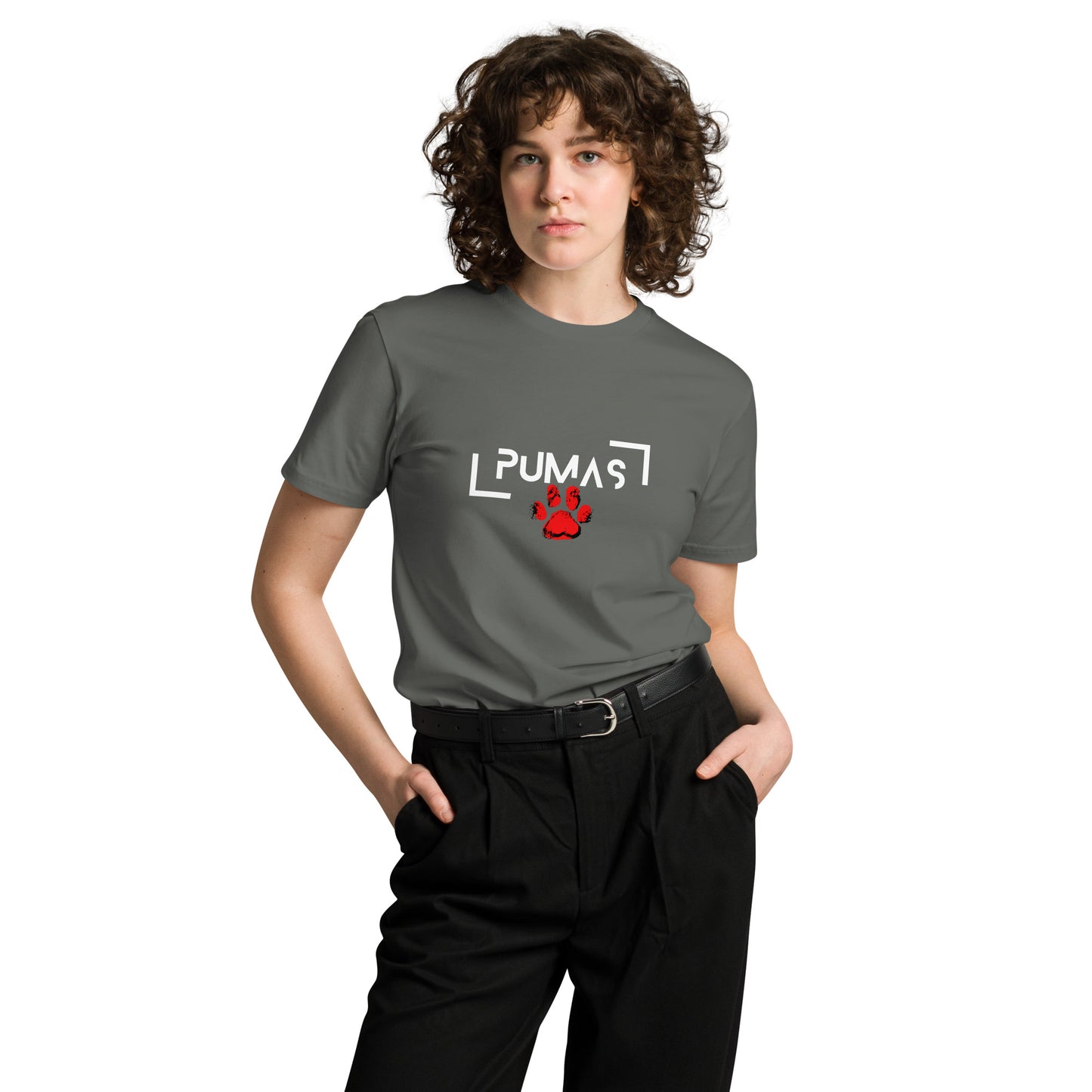 Unisex premium t-shirt FUTIRISTIC LOGO